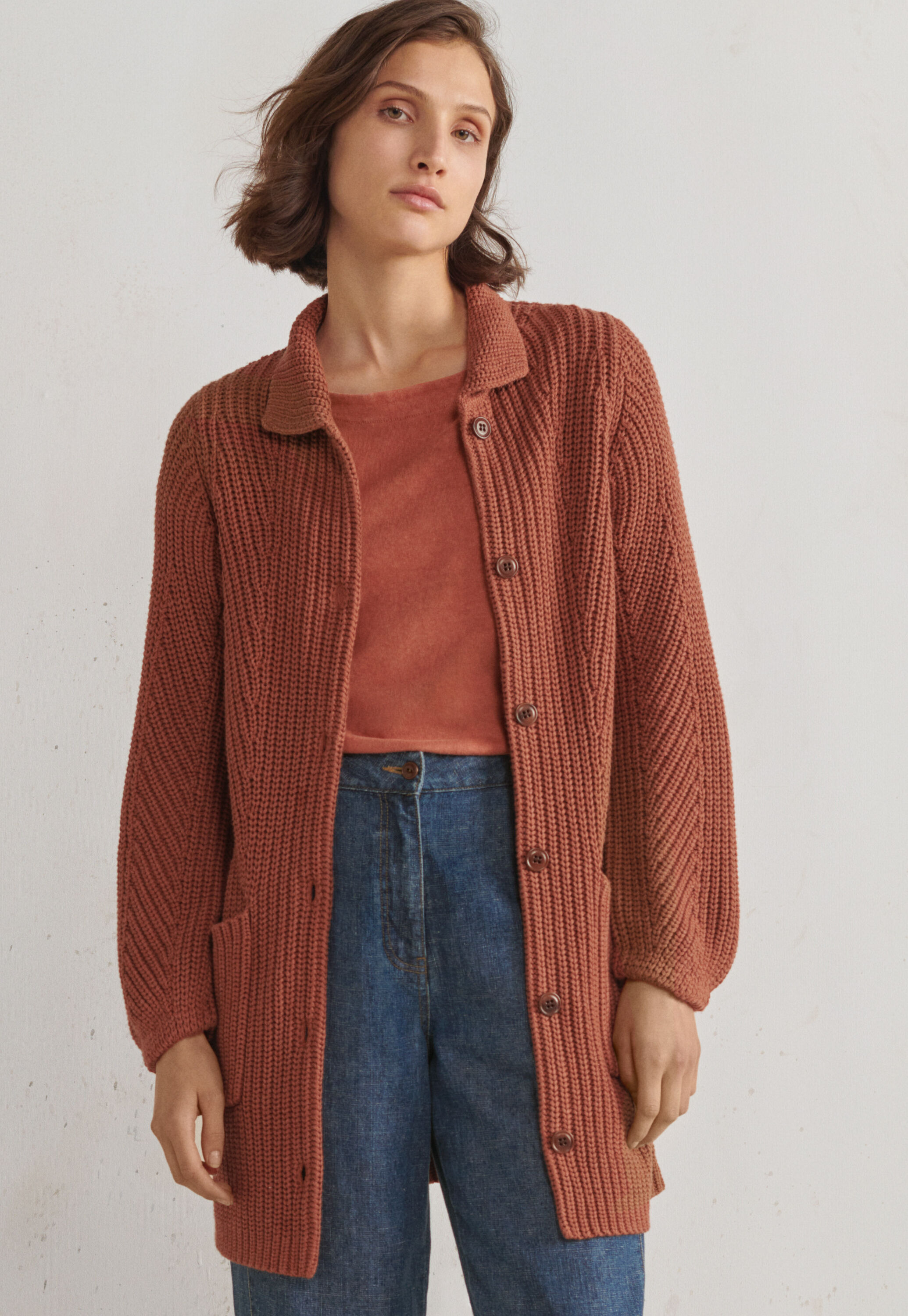 Knitted jacket