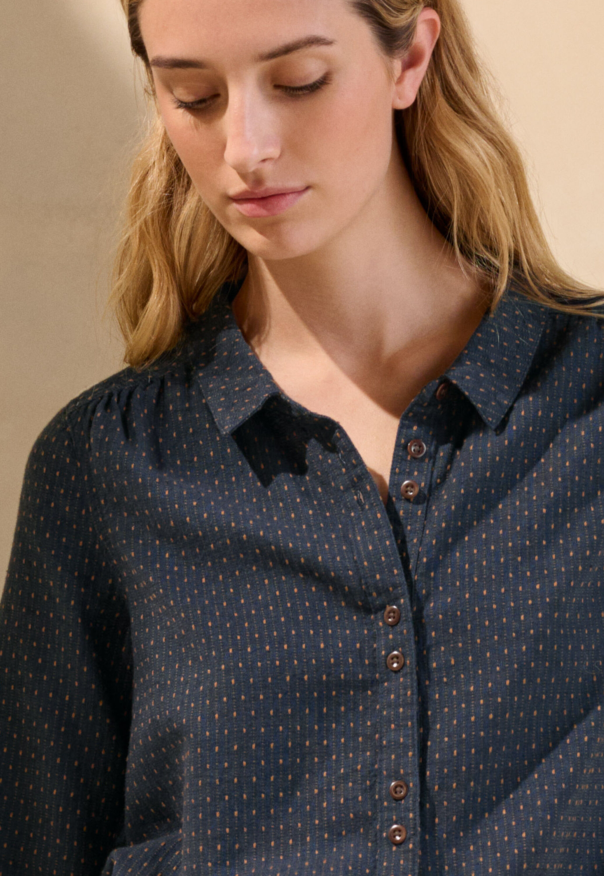 Dash-weave shirt