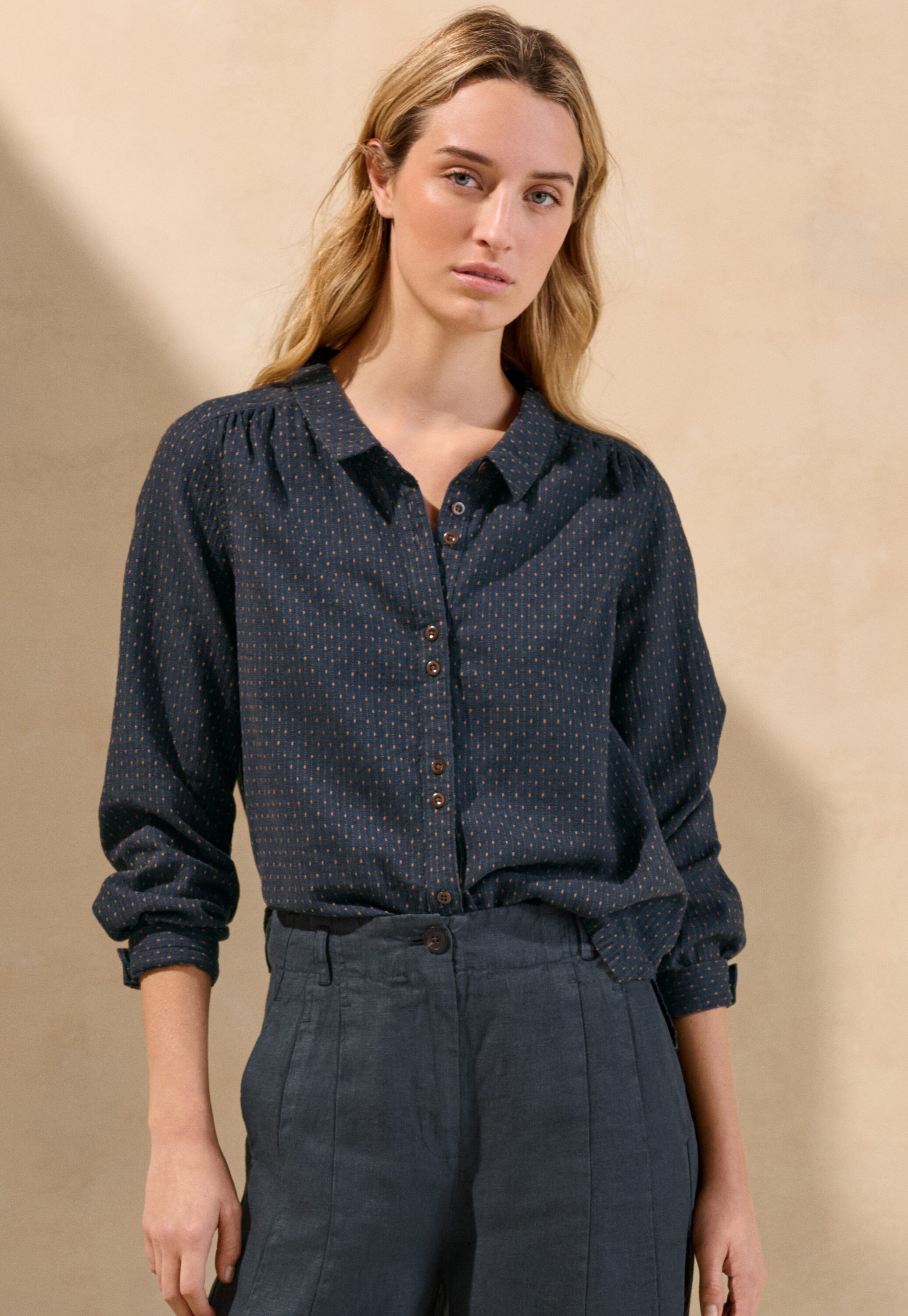 Button-through dress