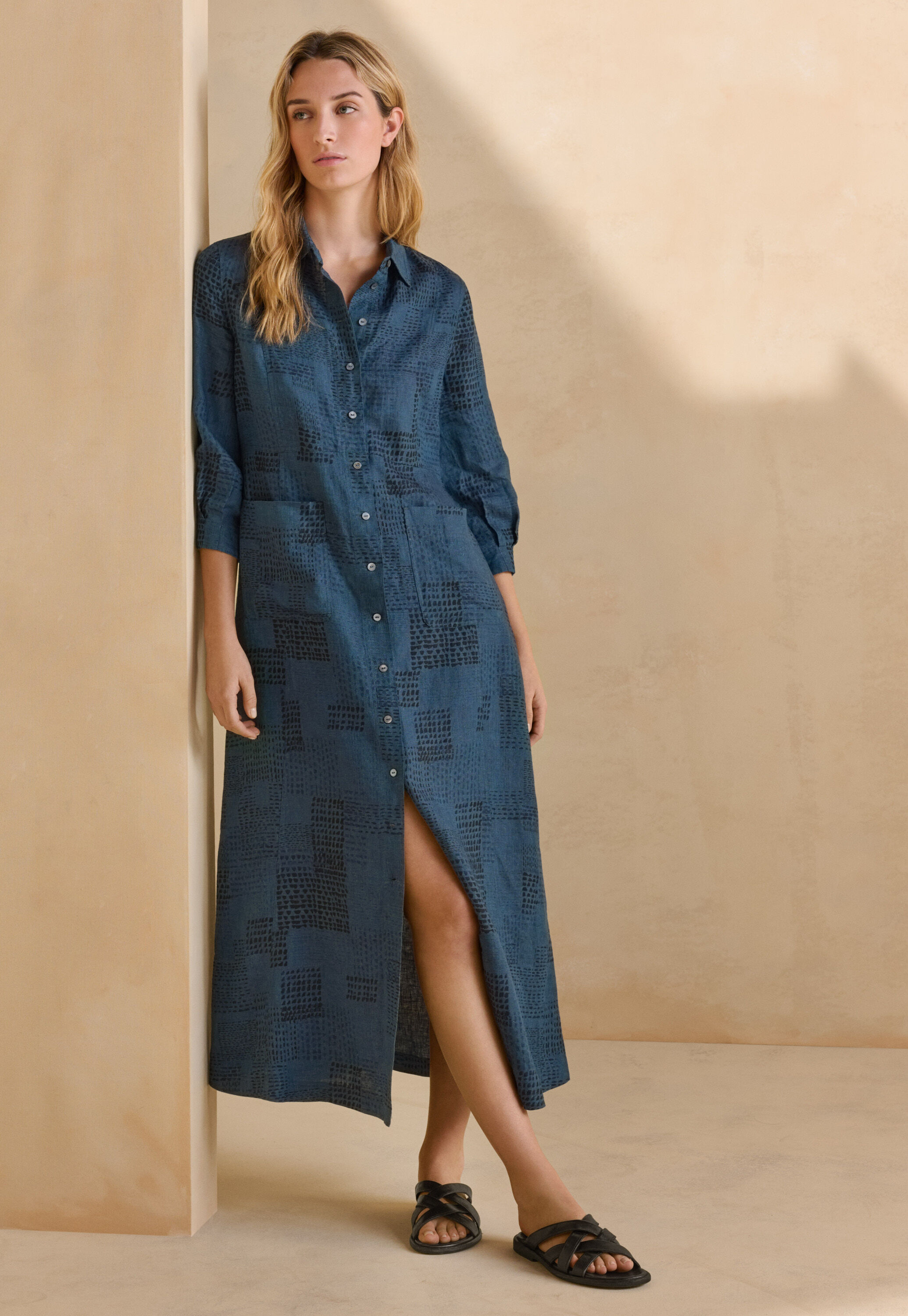 Checked dress