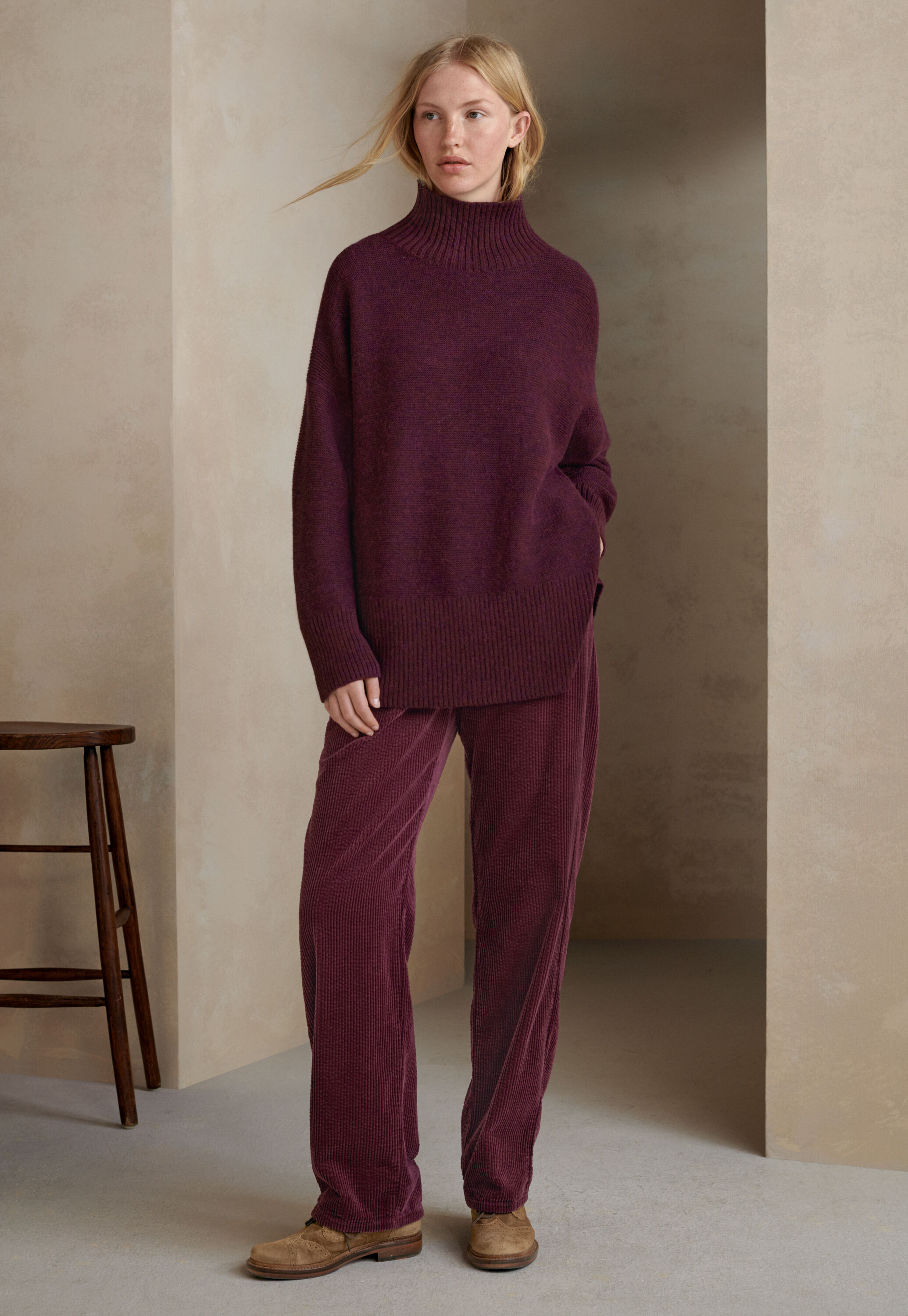 Tapered trousers
