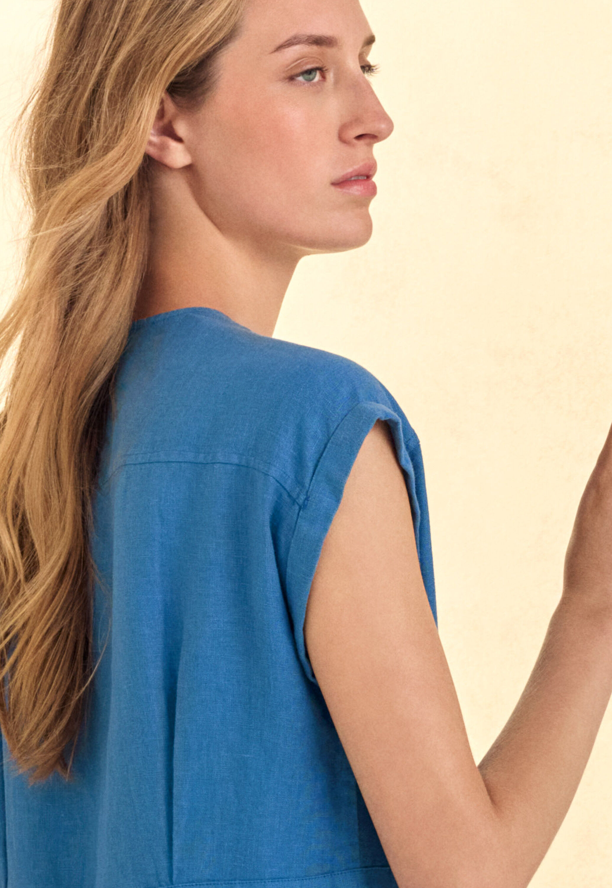 Garment-dyed overshirt