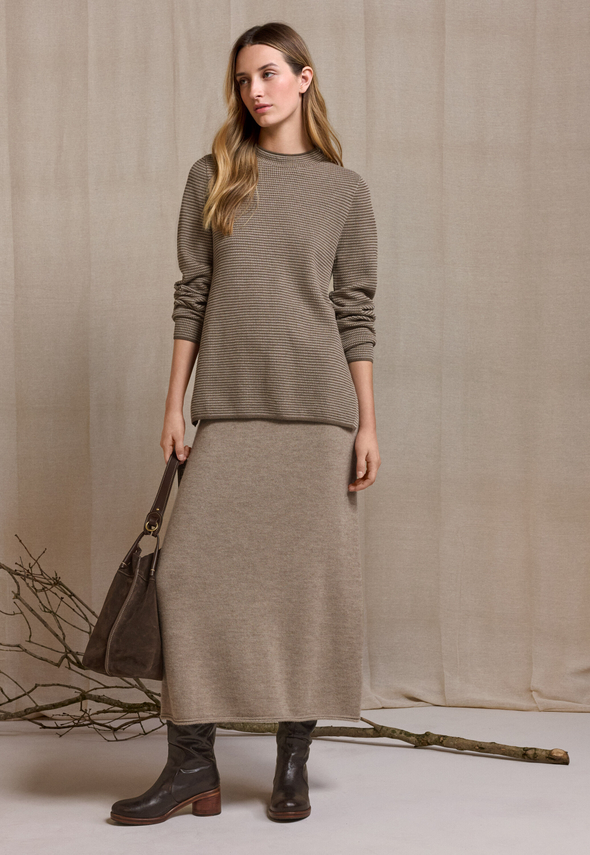 Round-neck sweater