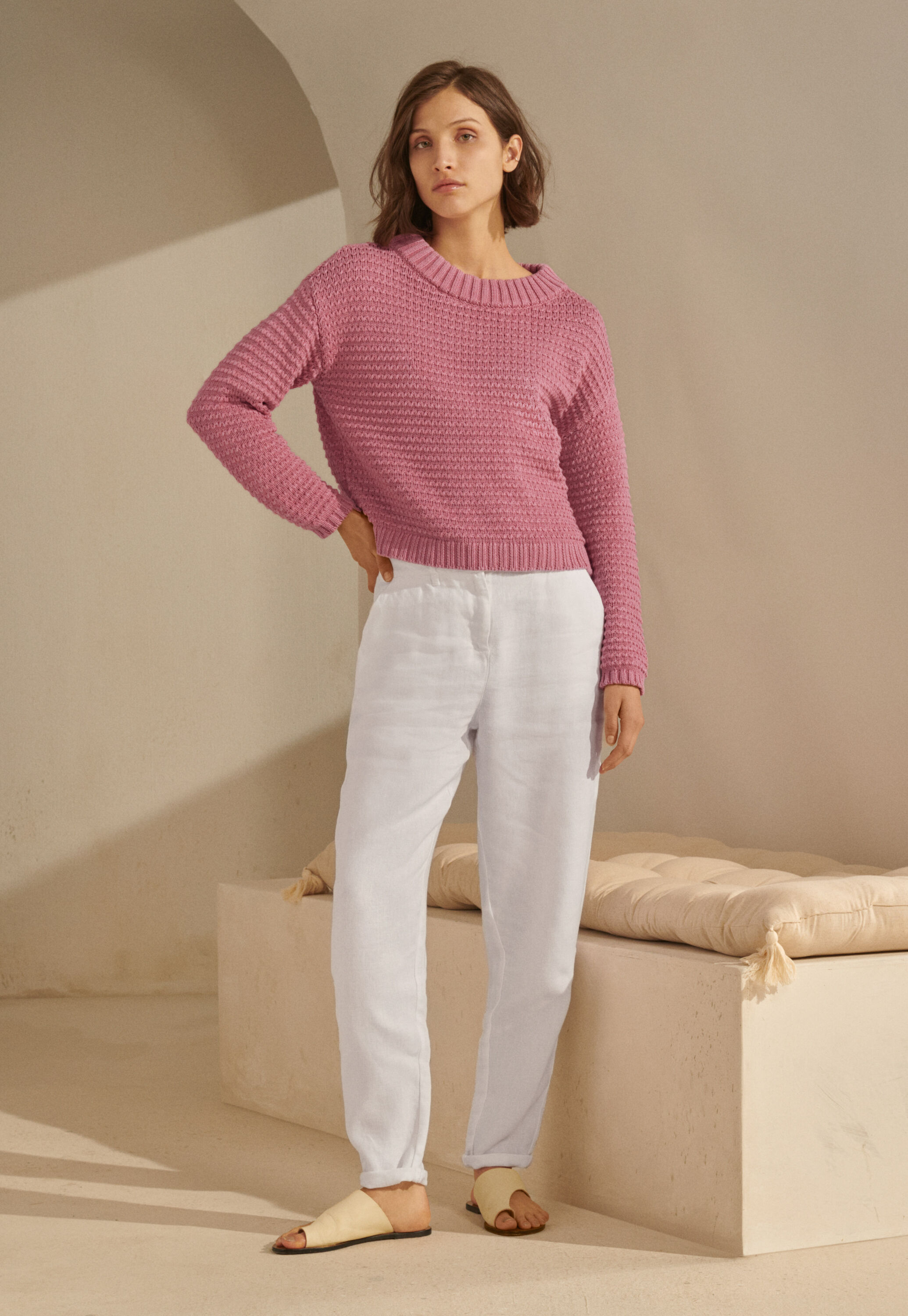Tapered trousers