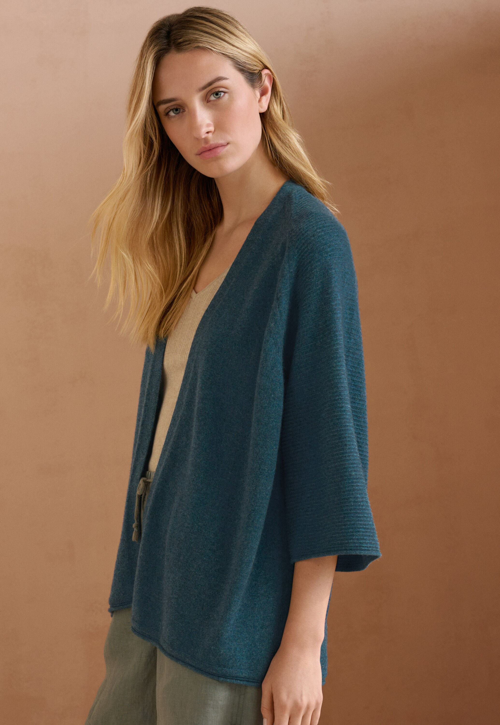Kimono-style cardigan