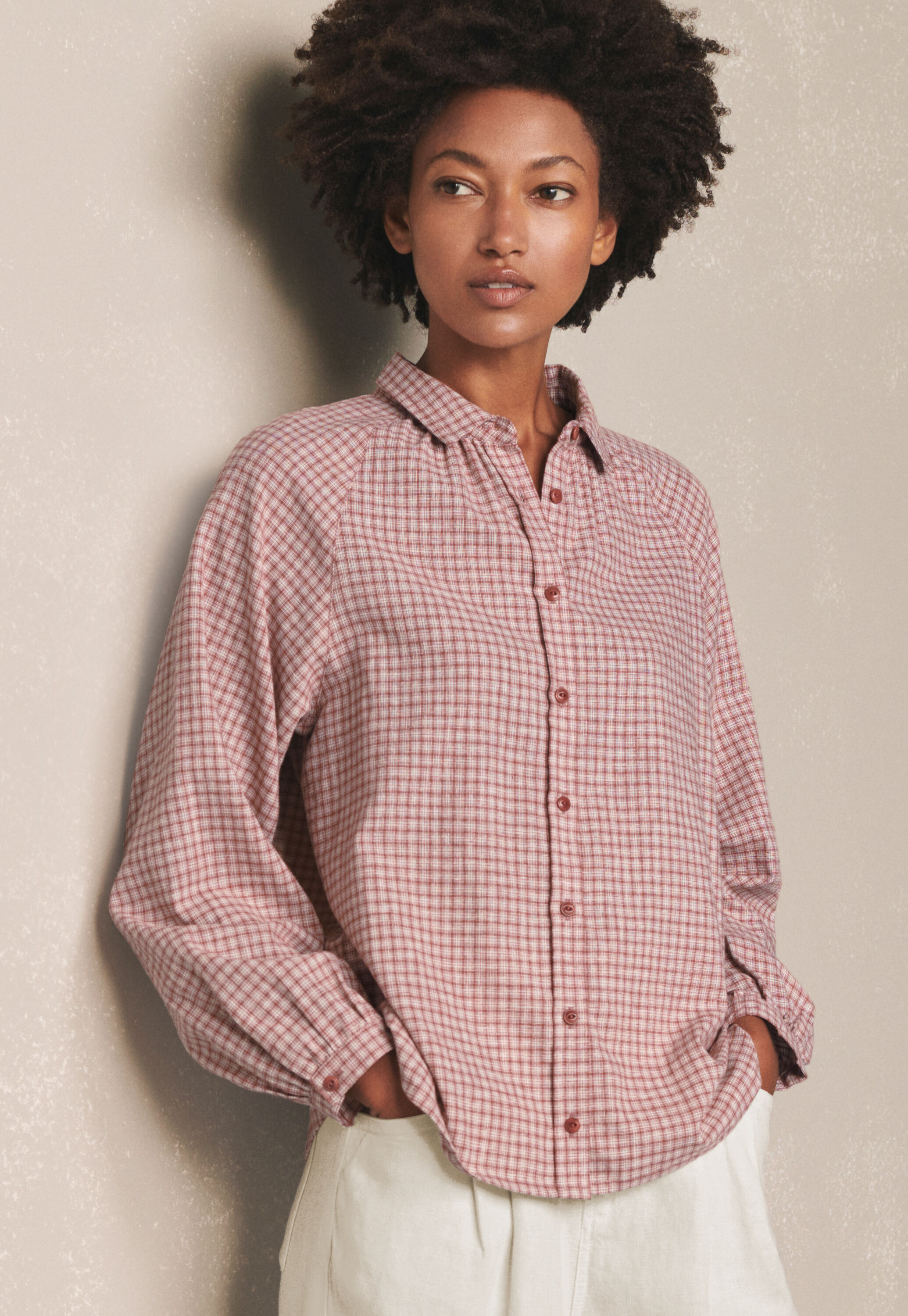 Checked shirt