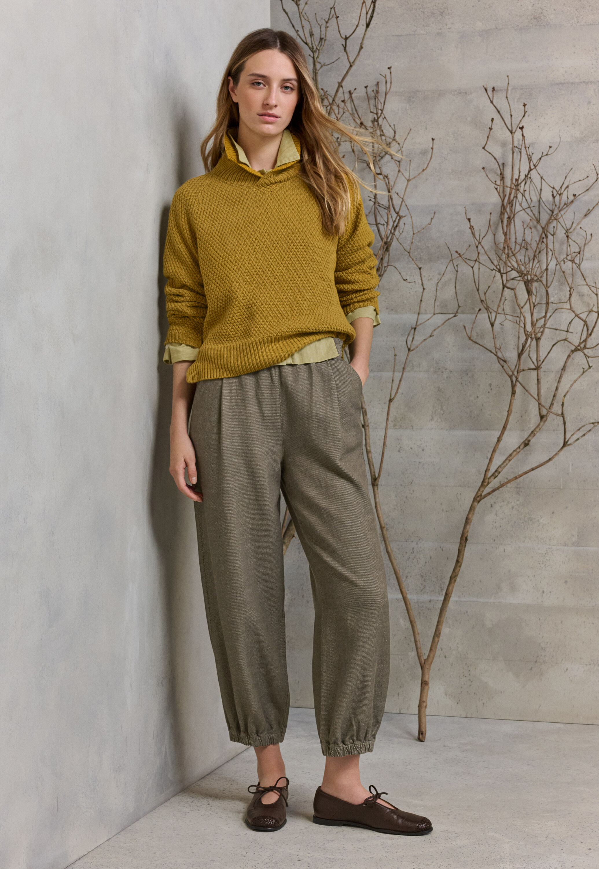 Button-through dress