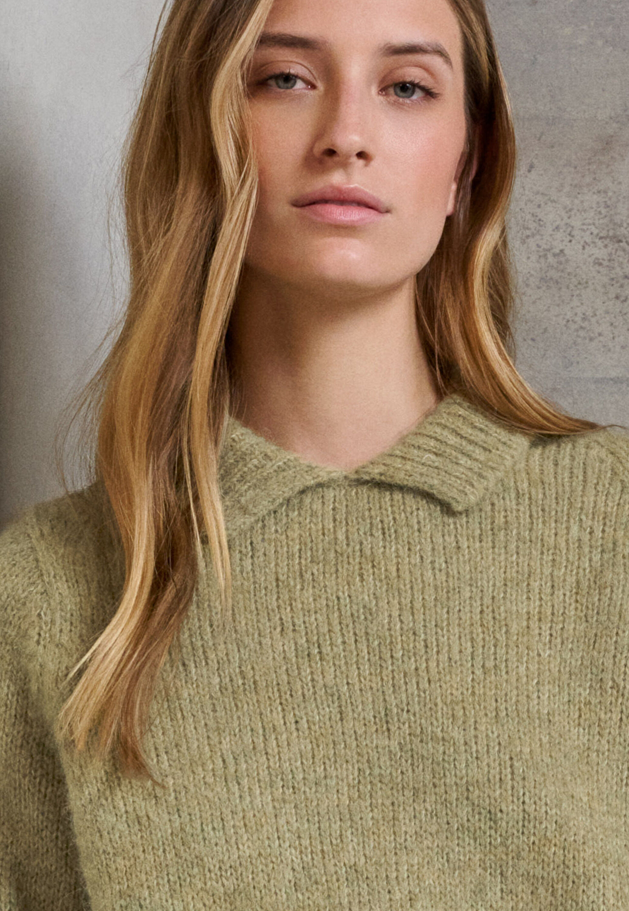 Collared sweater