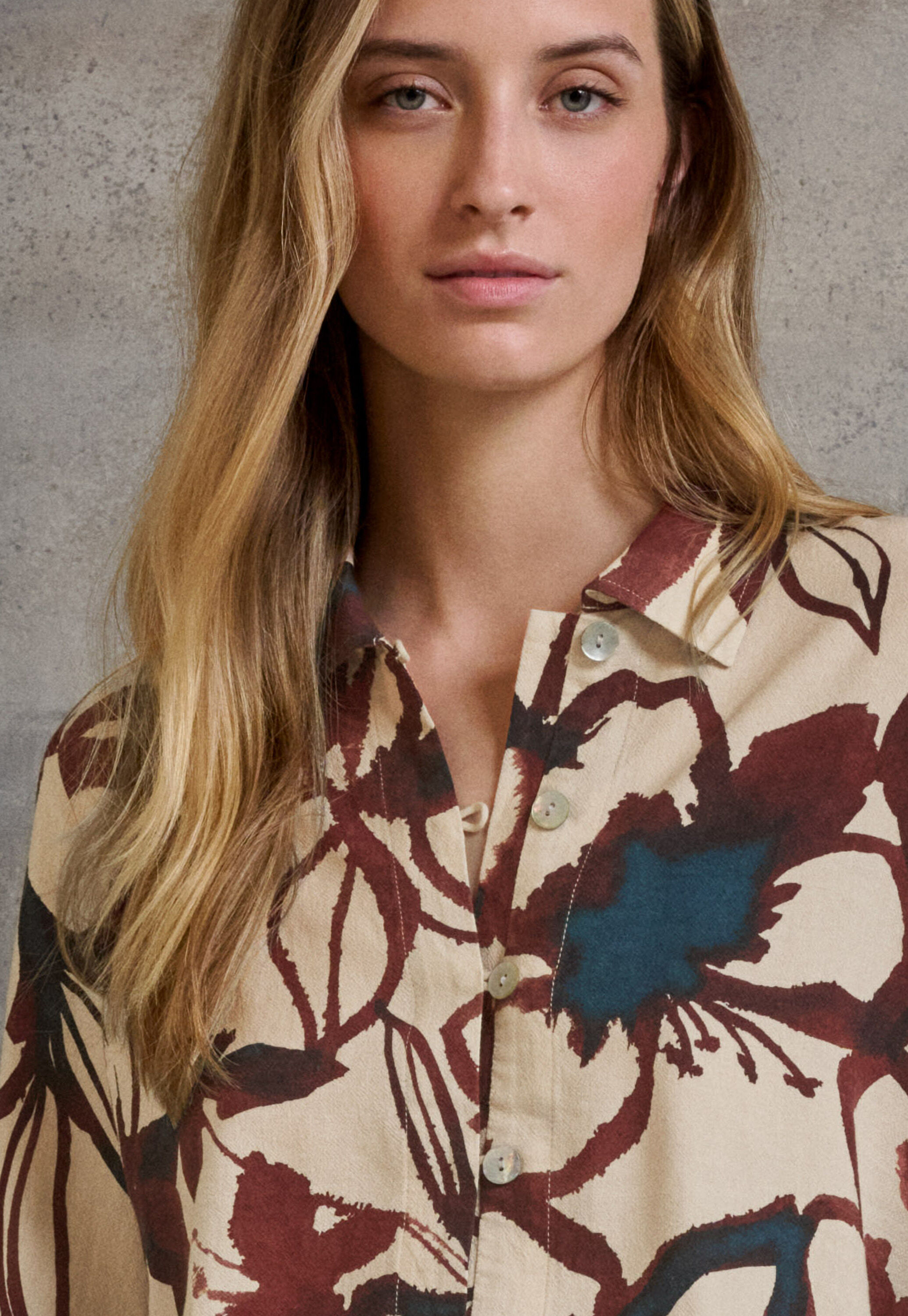 Printed blouse