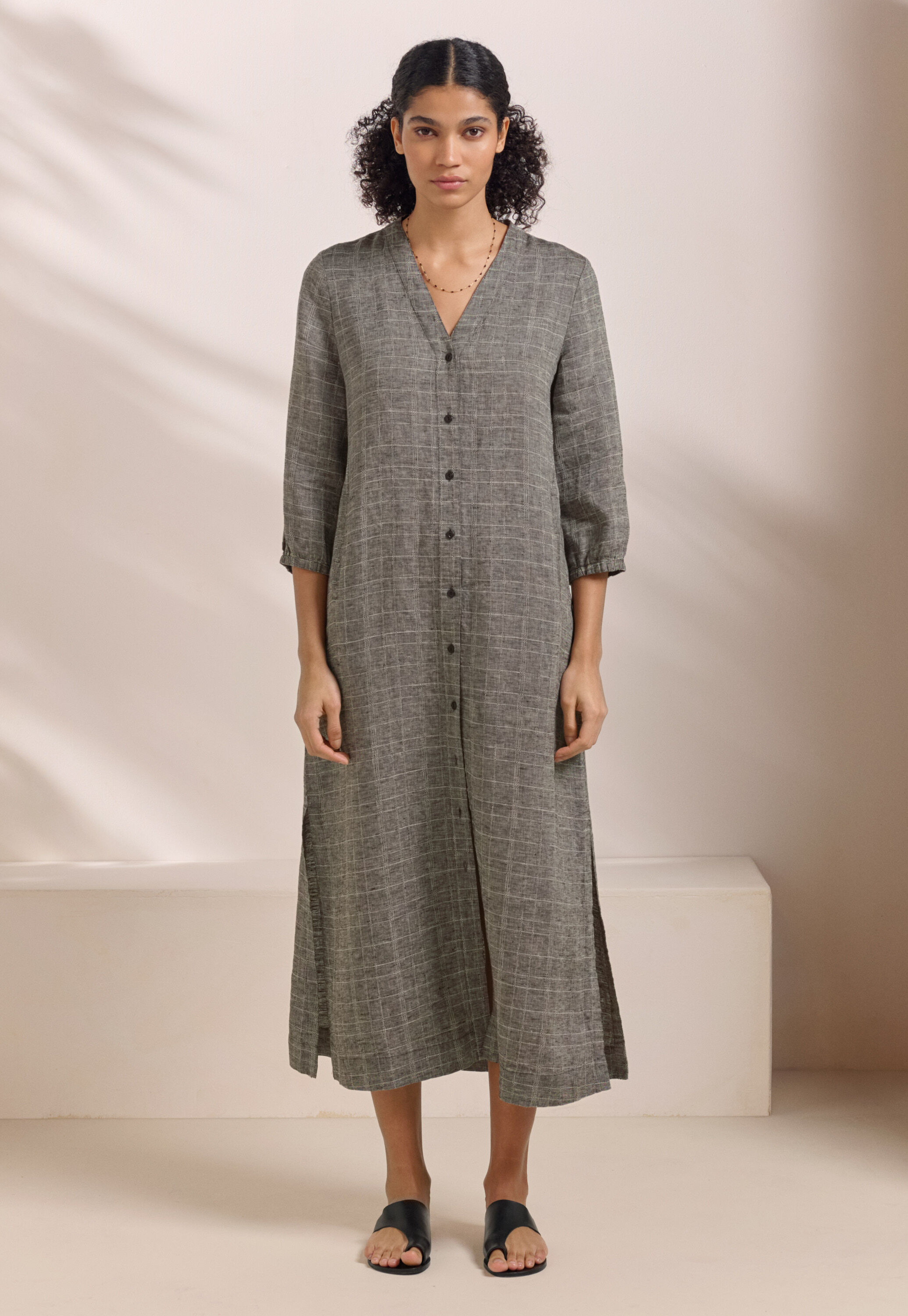 Garment-dyed overshirt