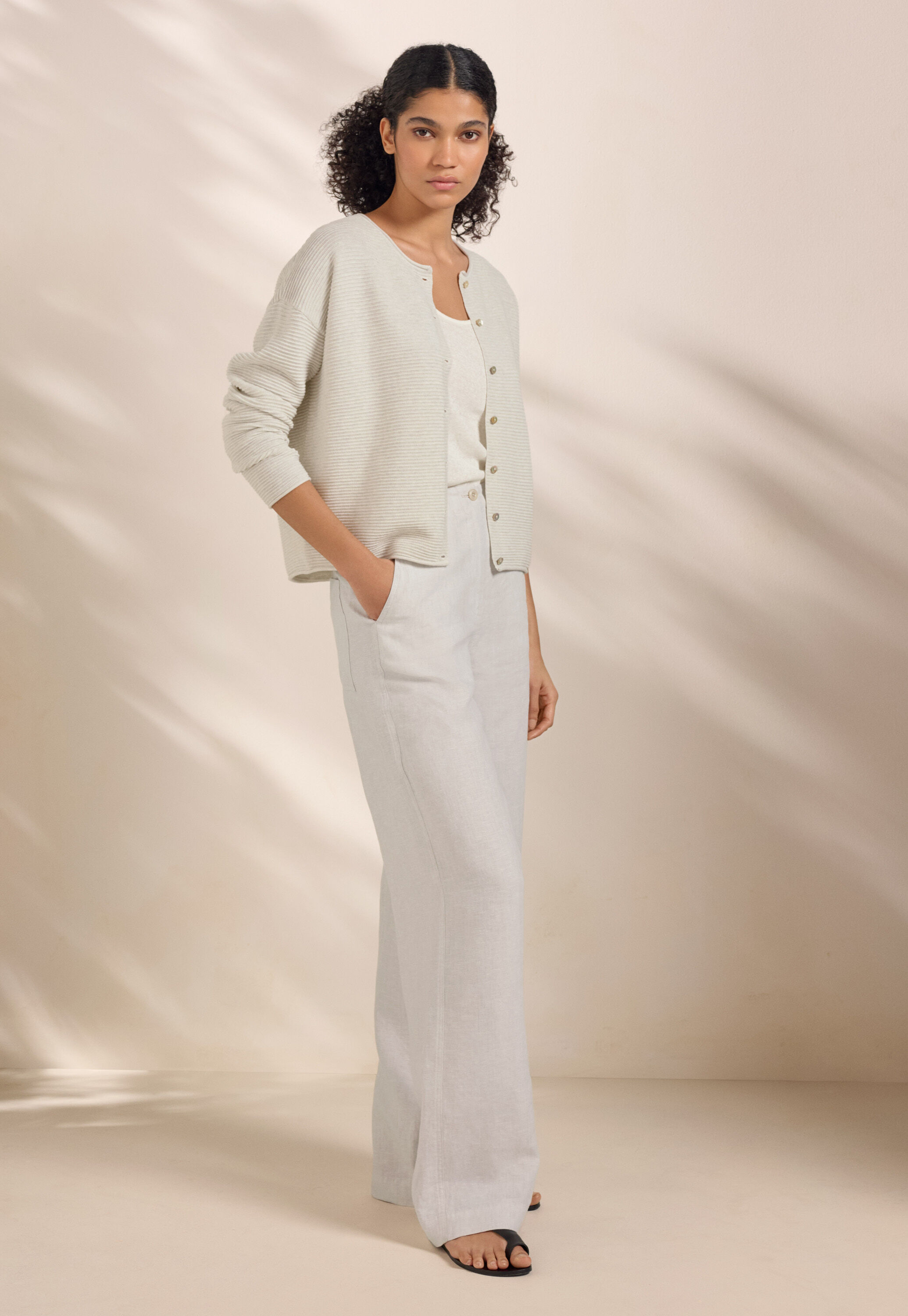 Garment-dyed overshirt