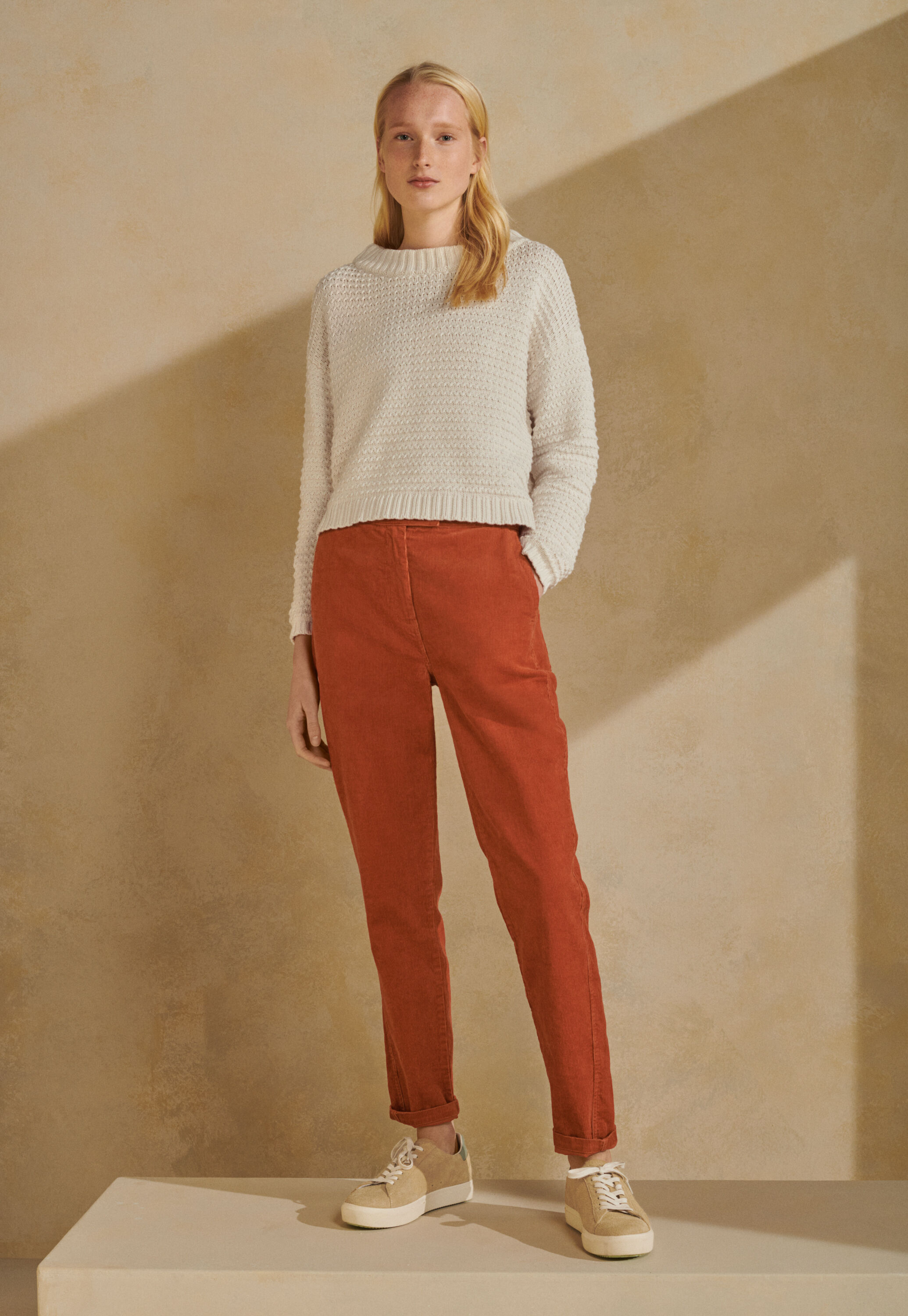 Dolman-sleeve sweater