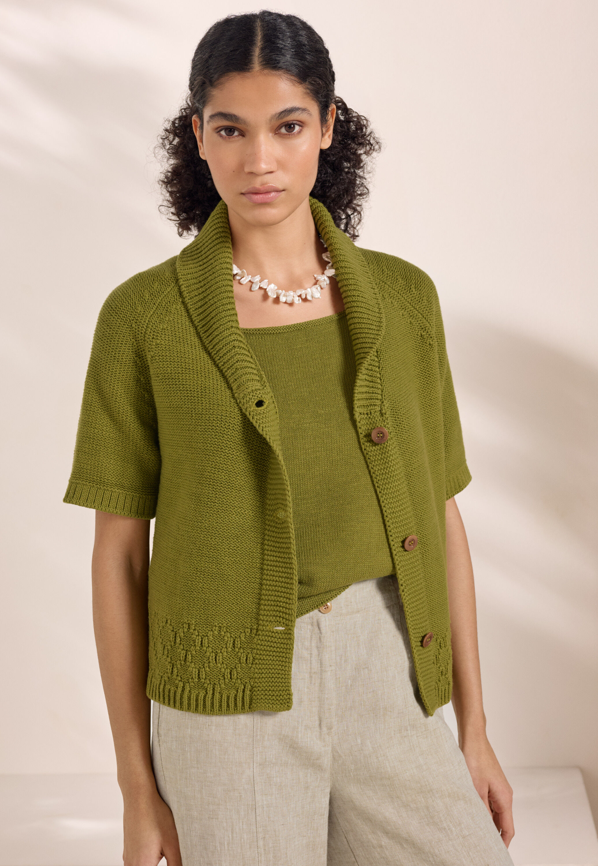 Knitted jacket