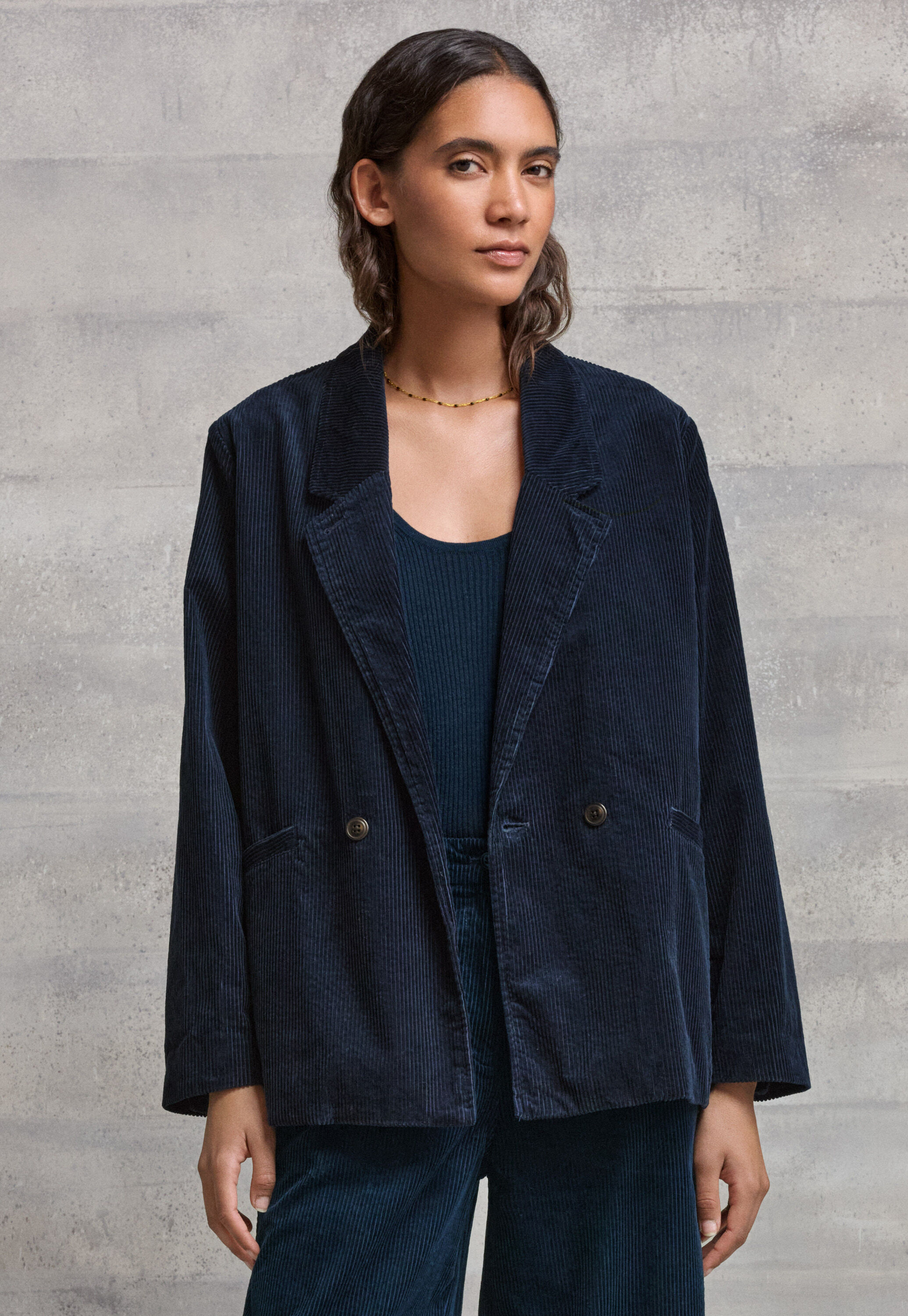 Double-breasted jacket