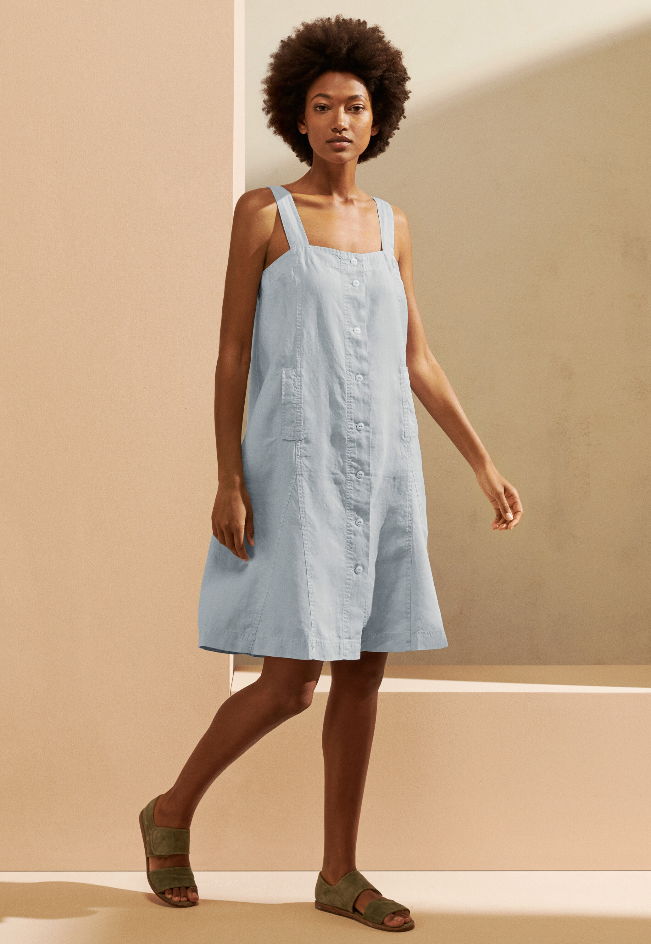 Checked dress