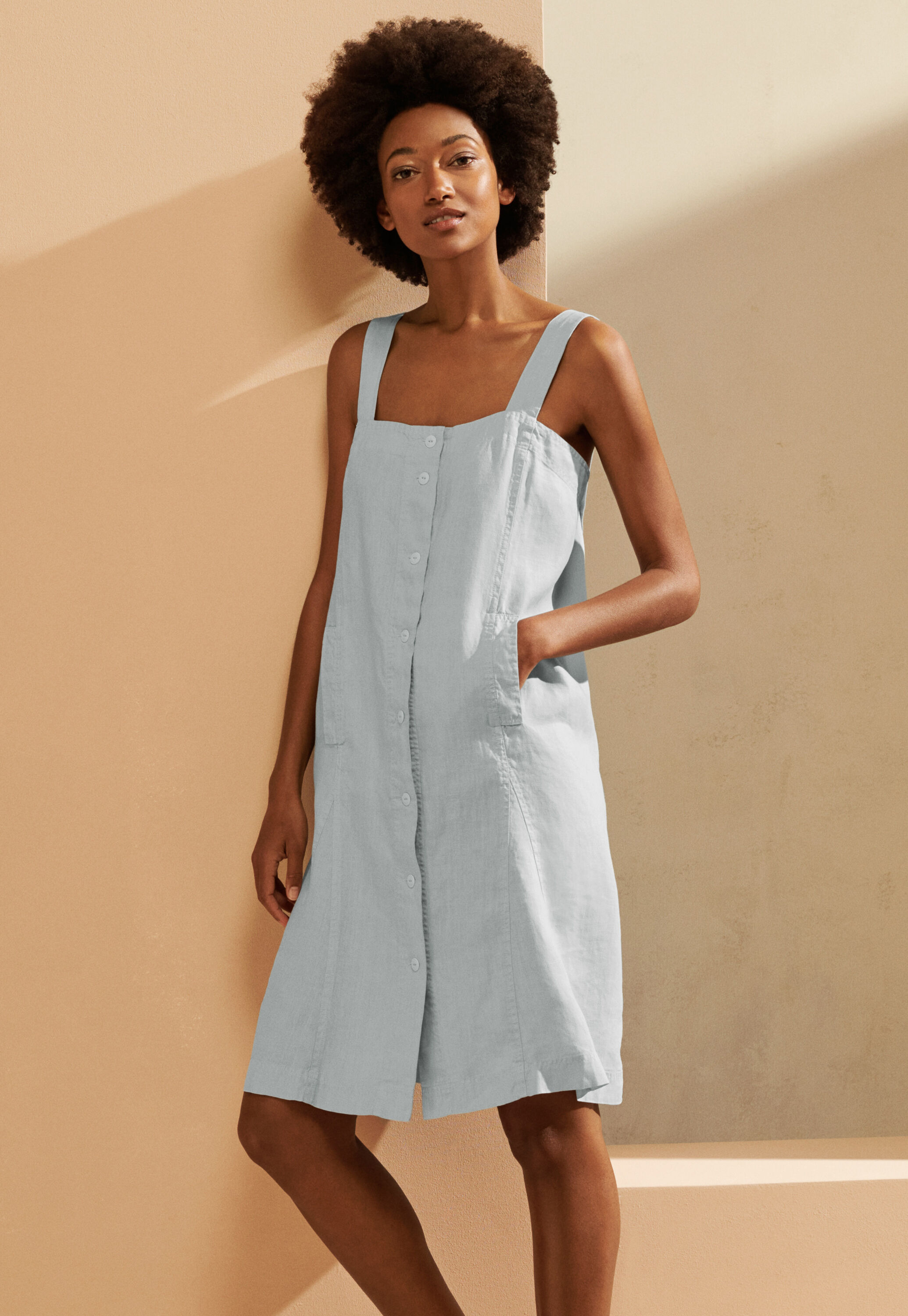 Checked dress