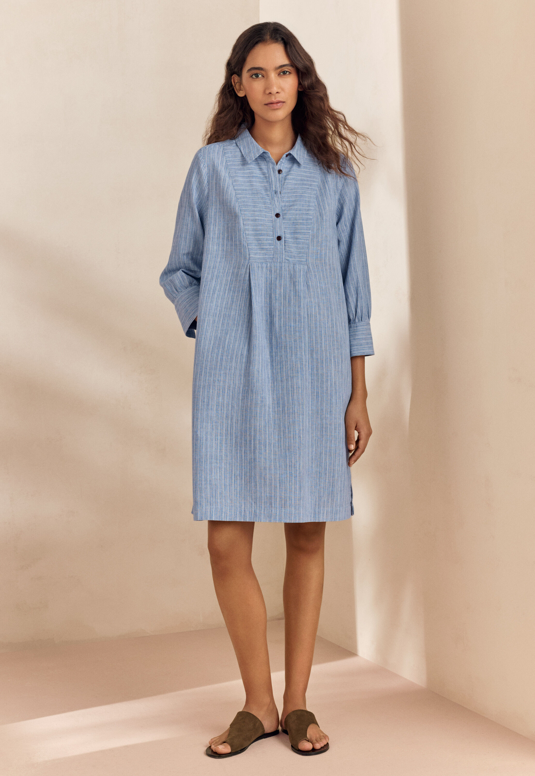 Checked dress