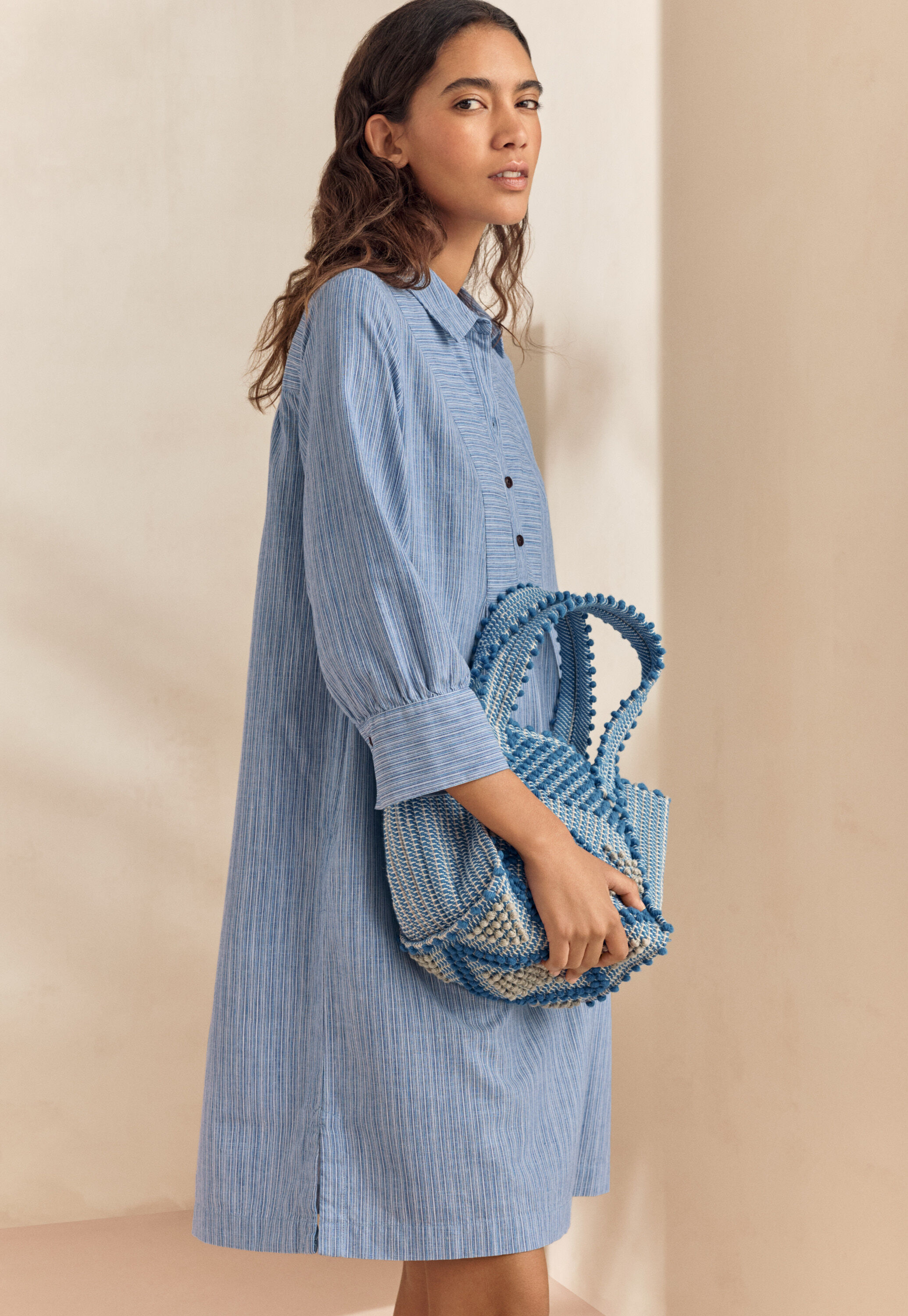 Checked dress