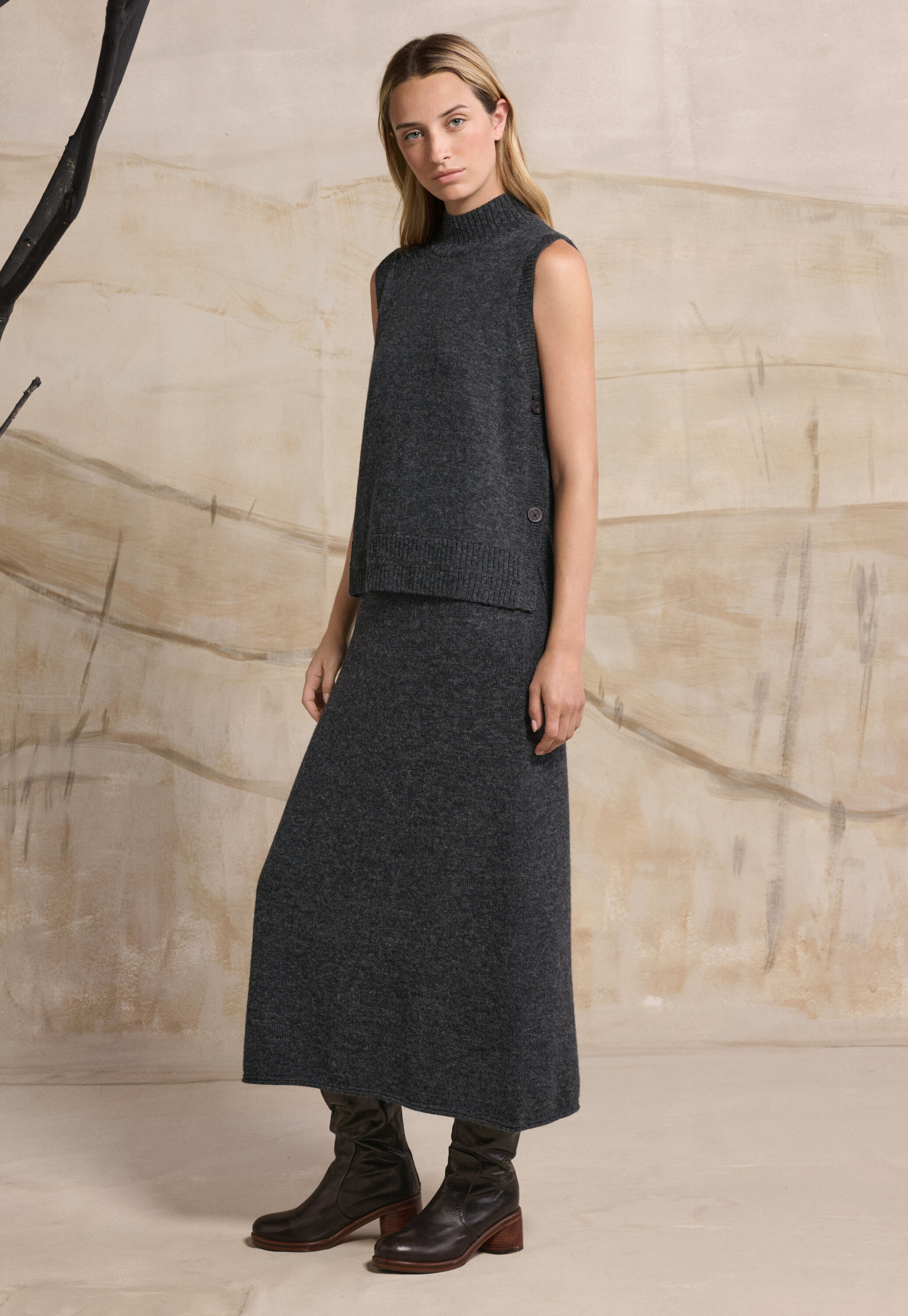 Round-neck sweater
