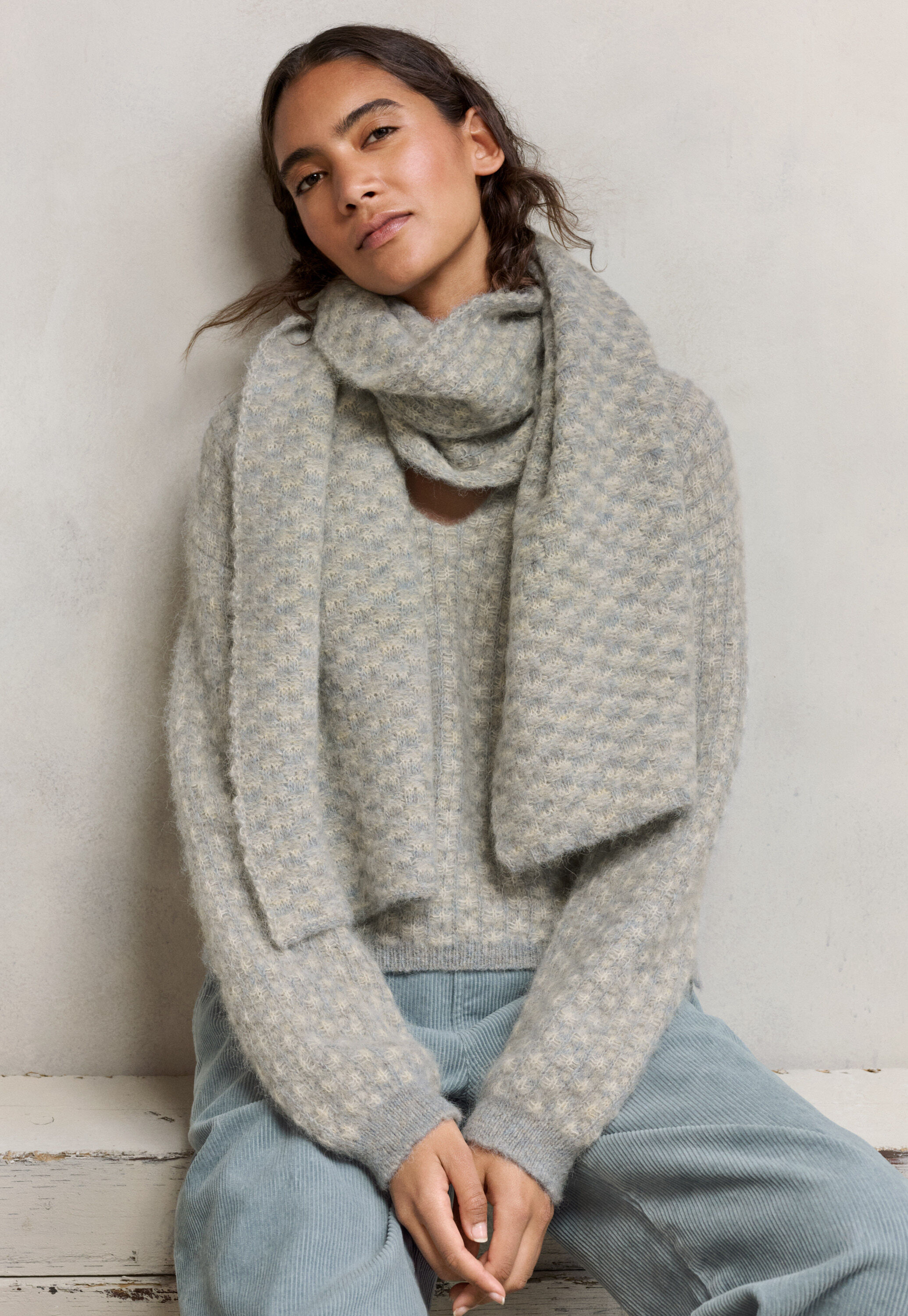 Round-neck sweater