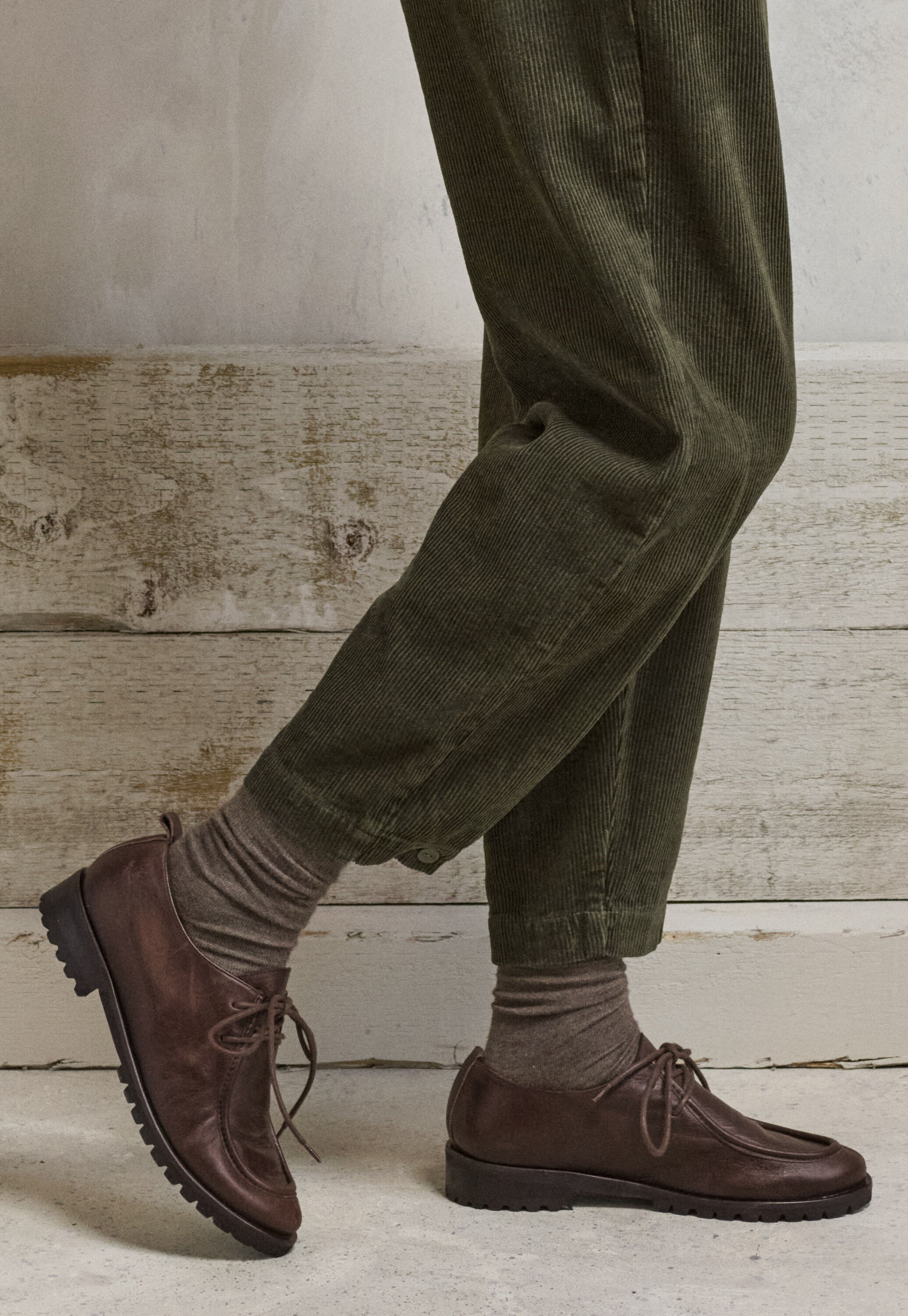 Fine-knit socks