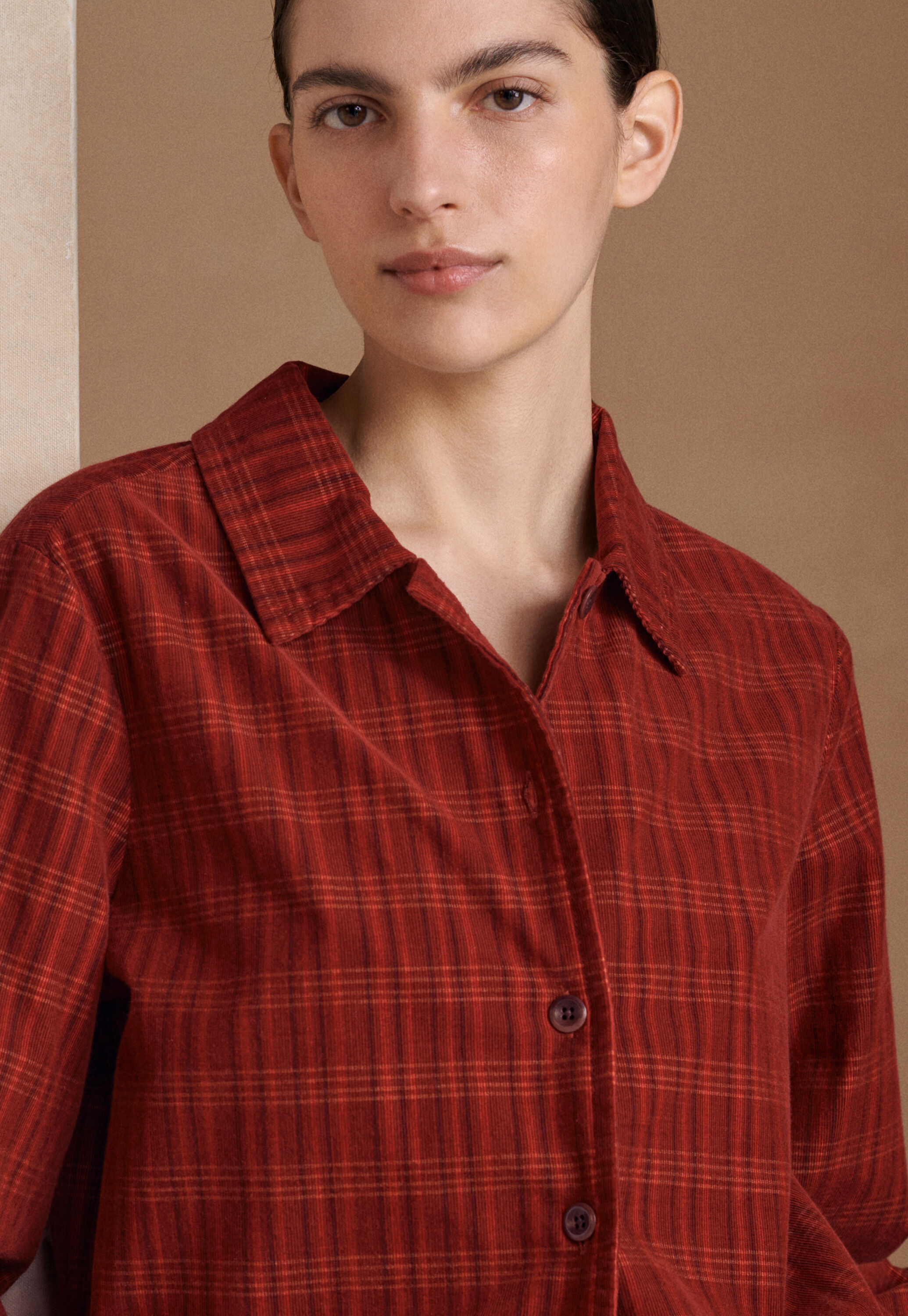 Checked shirt