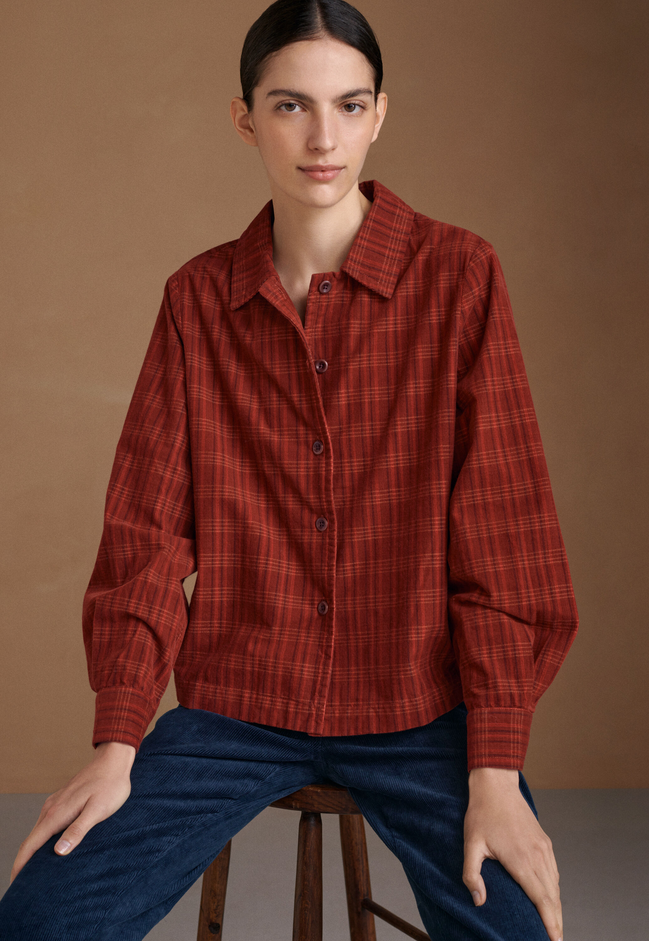 Checked shirt