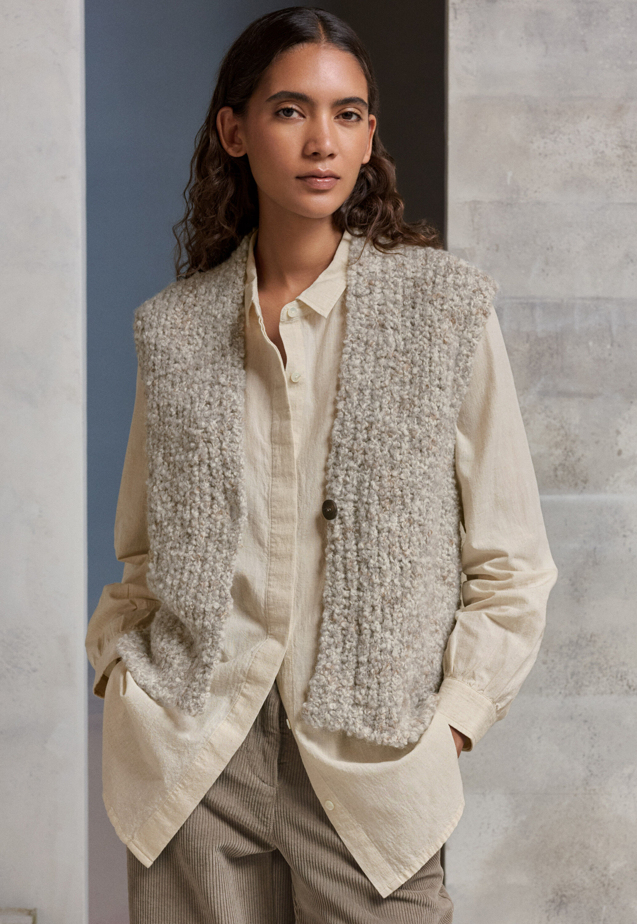 Round-neck sweater