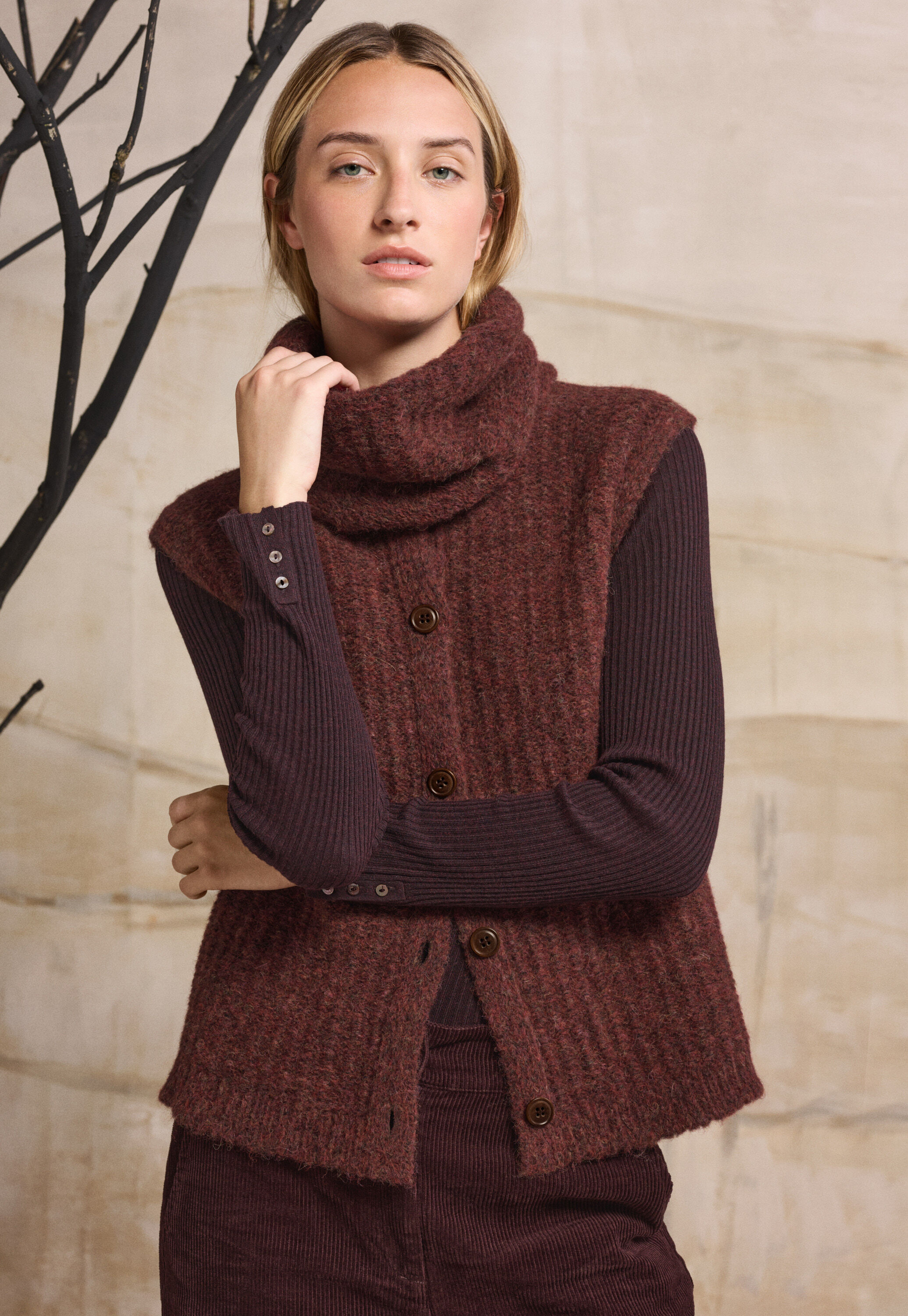 Round-neck sweater