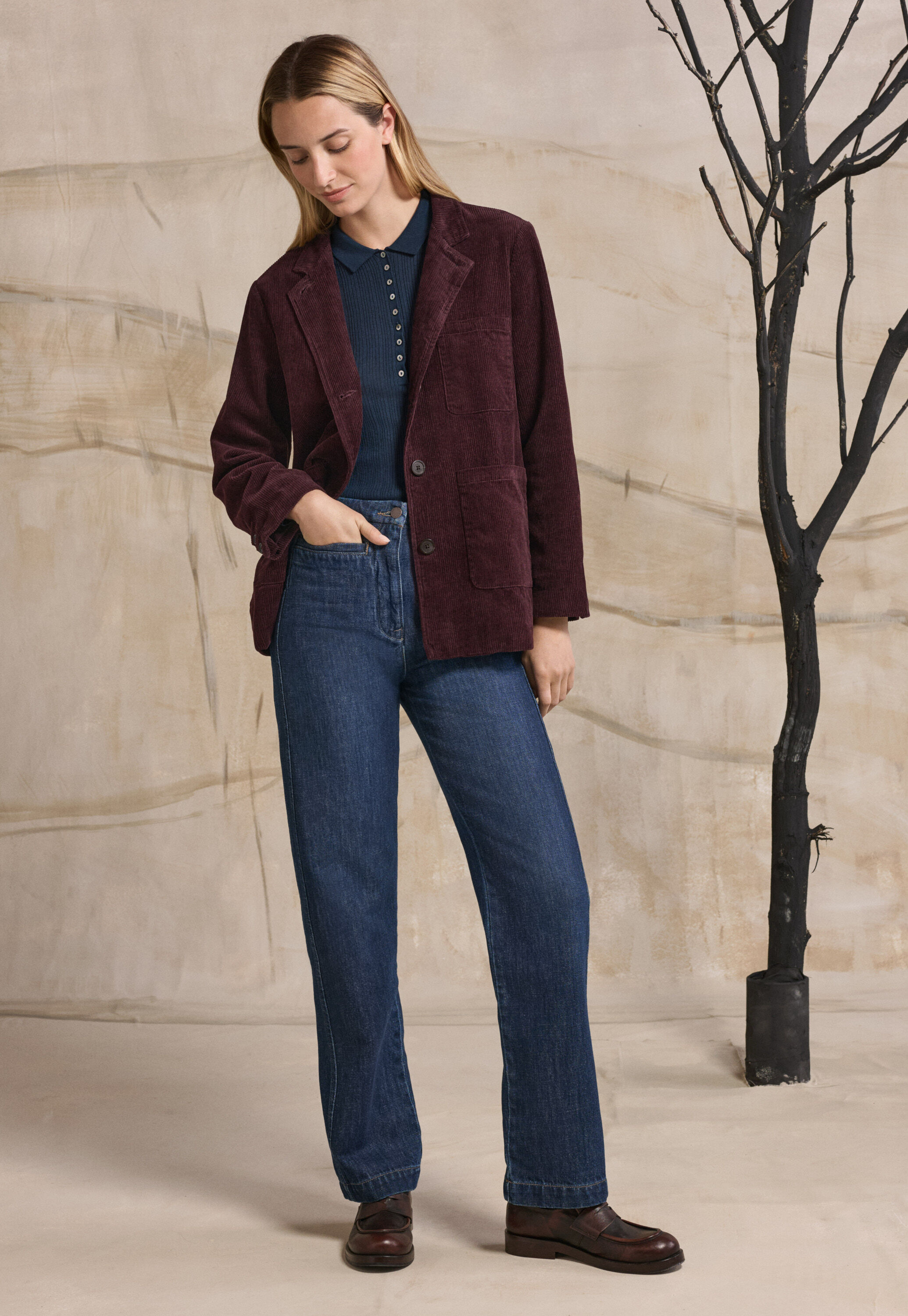 Slim-straight jeans