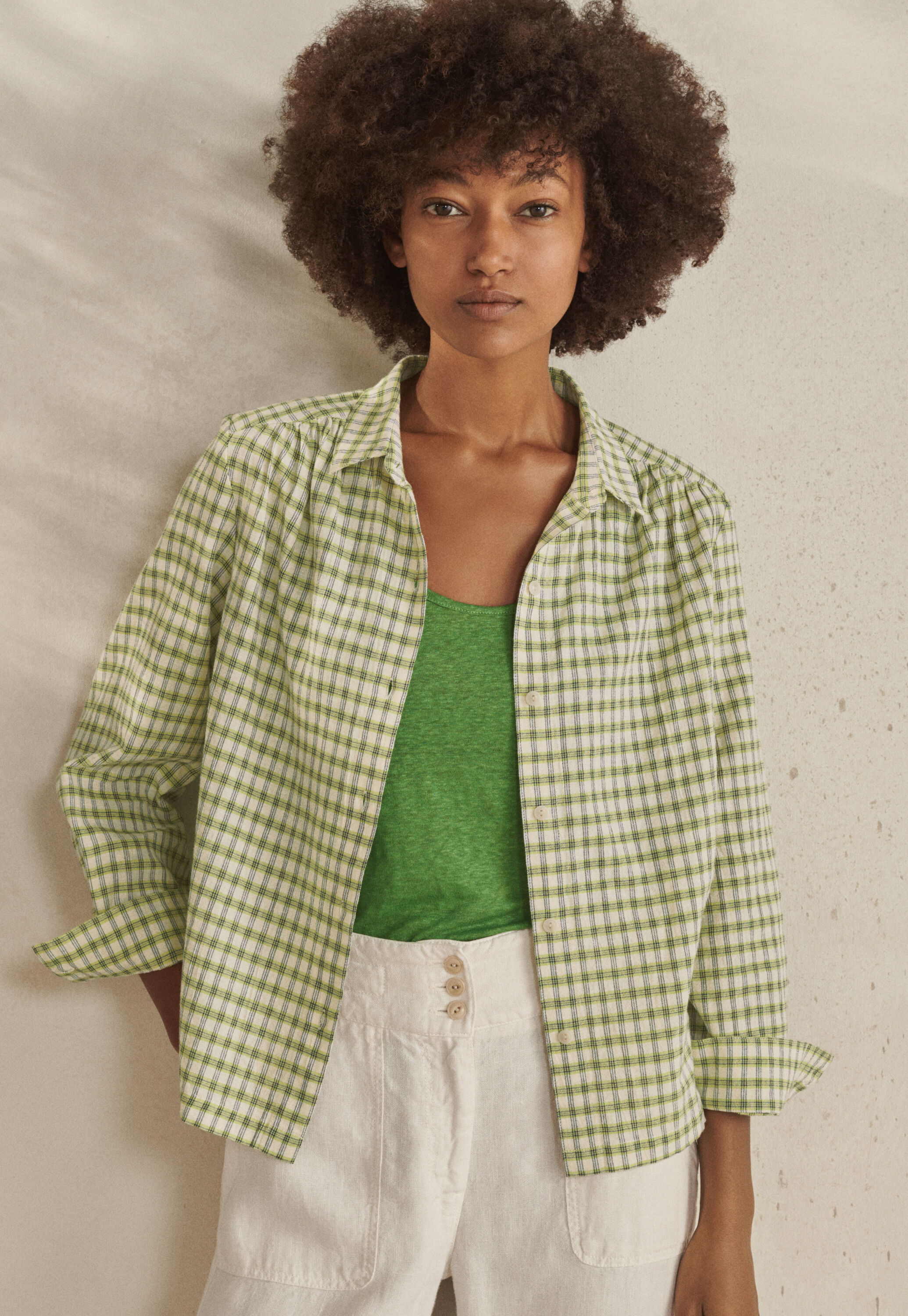 Checked shirt