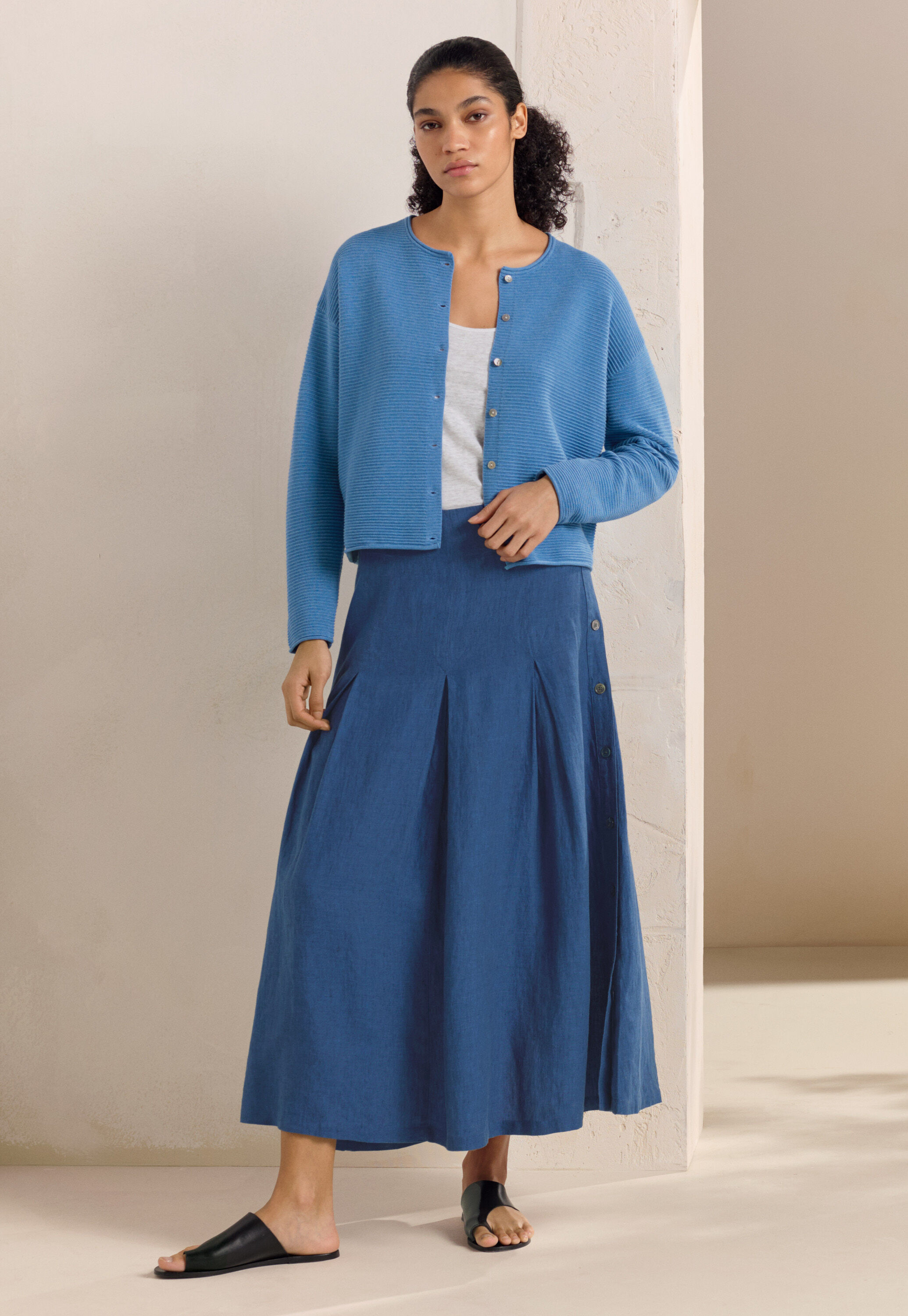 Garment-dyed overshirt