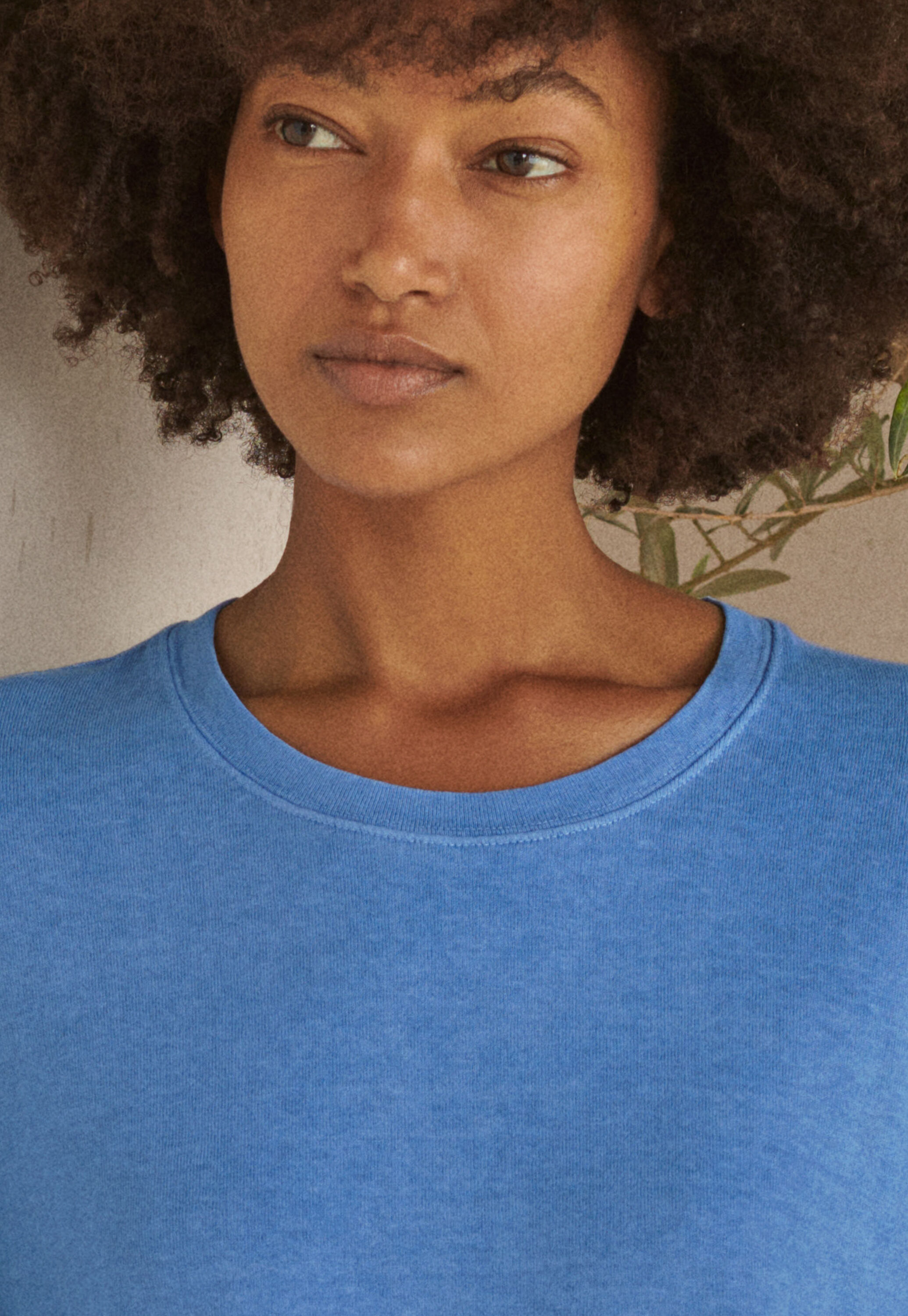 Round-neck top
