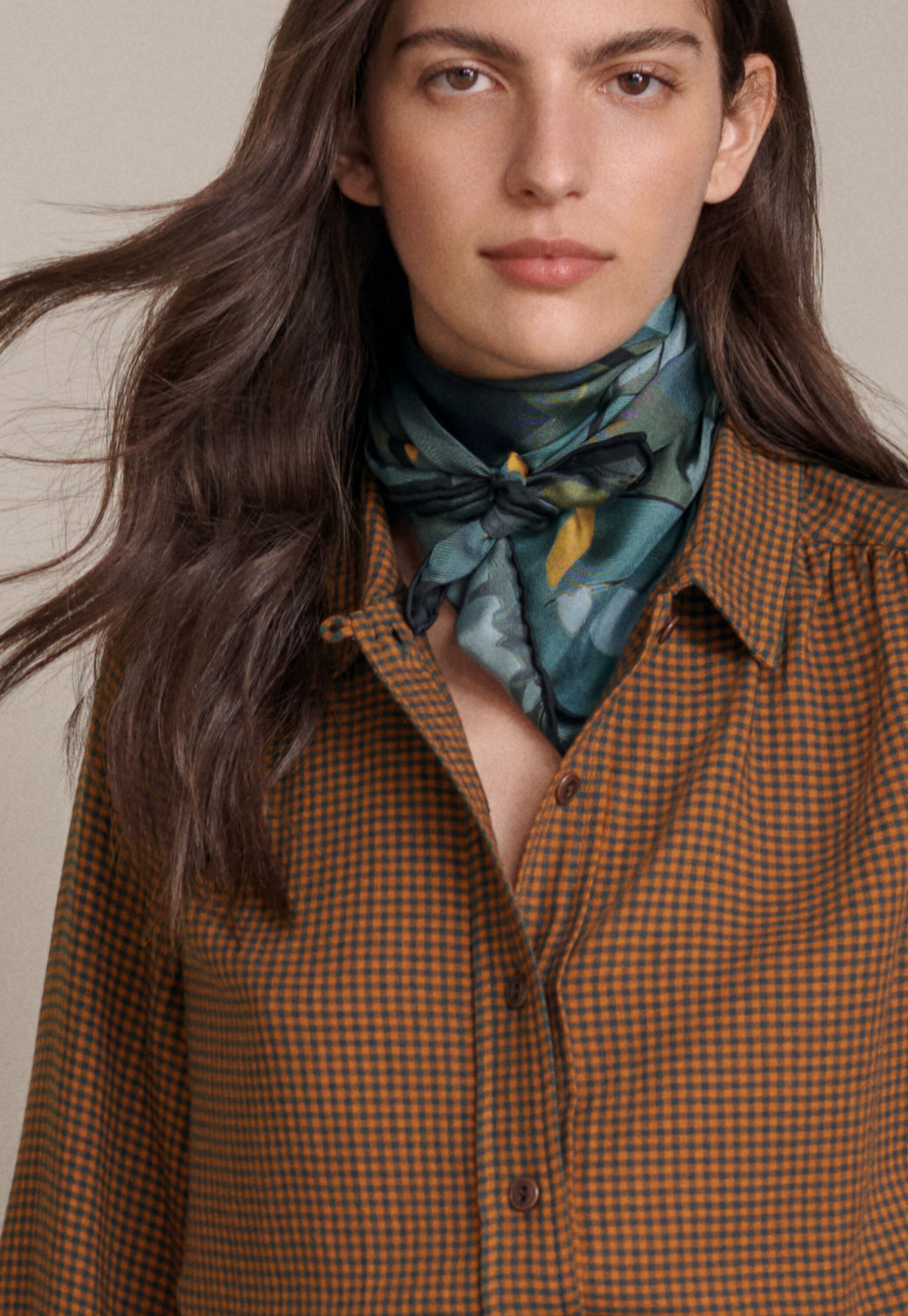 Printed scarf