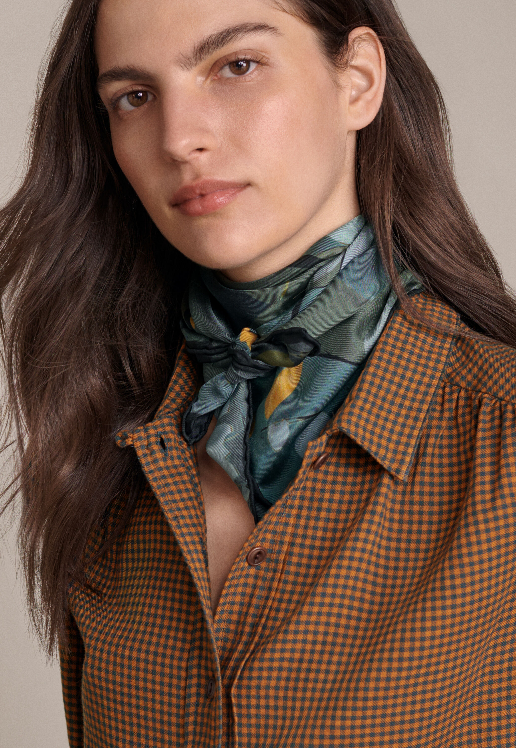 Printed scarf