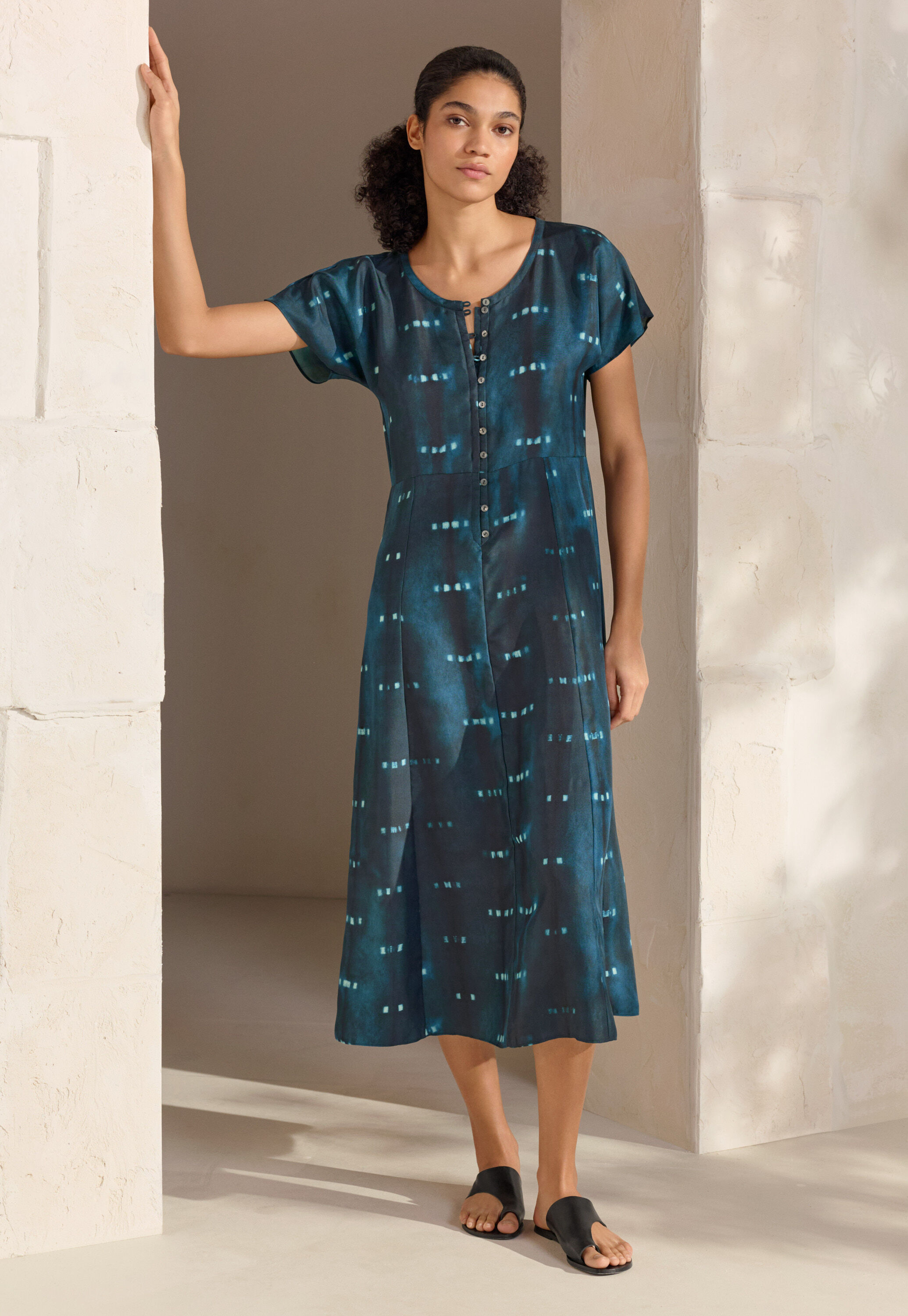 Checked dress