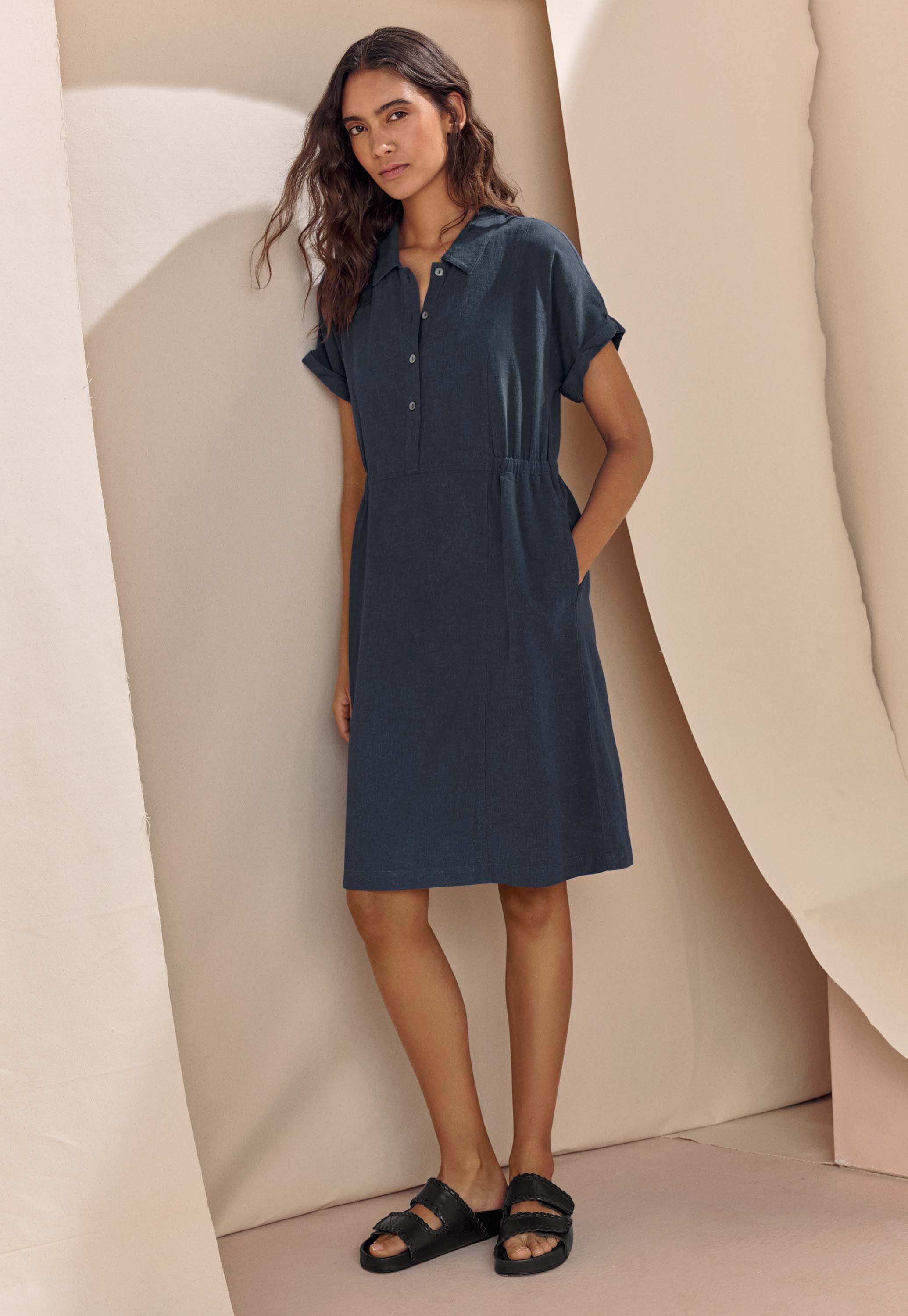 Checked dress