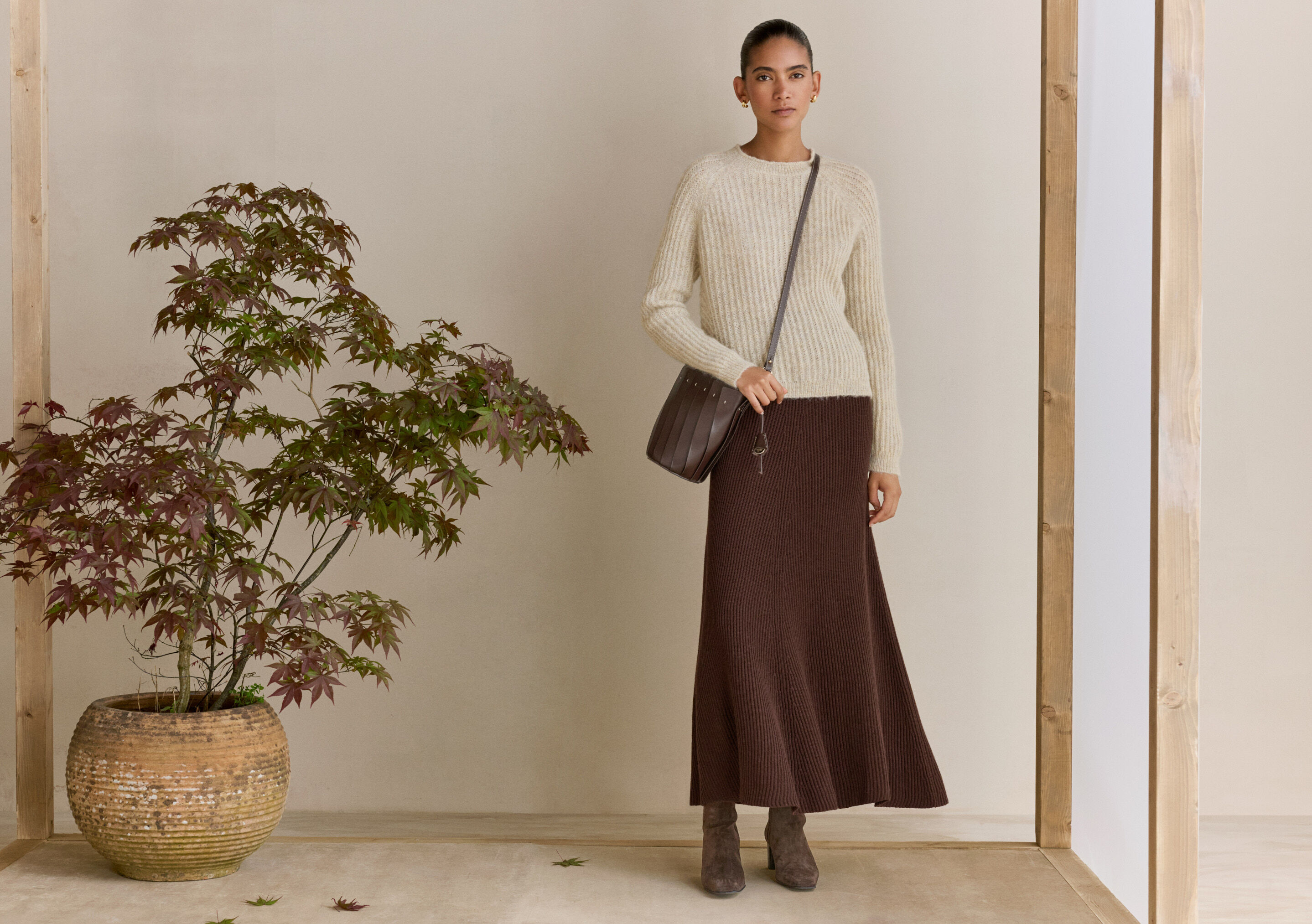 Knitted skirt