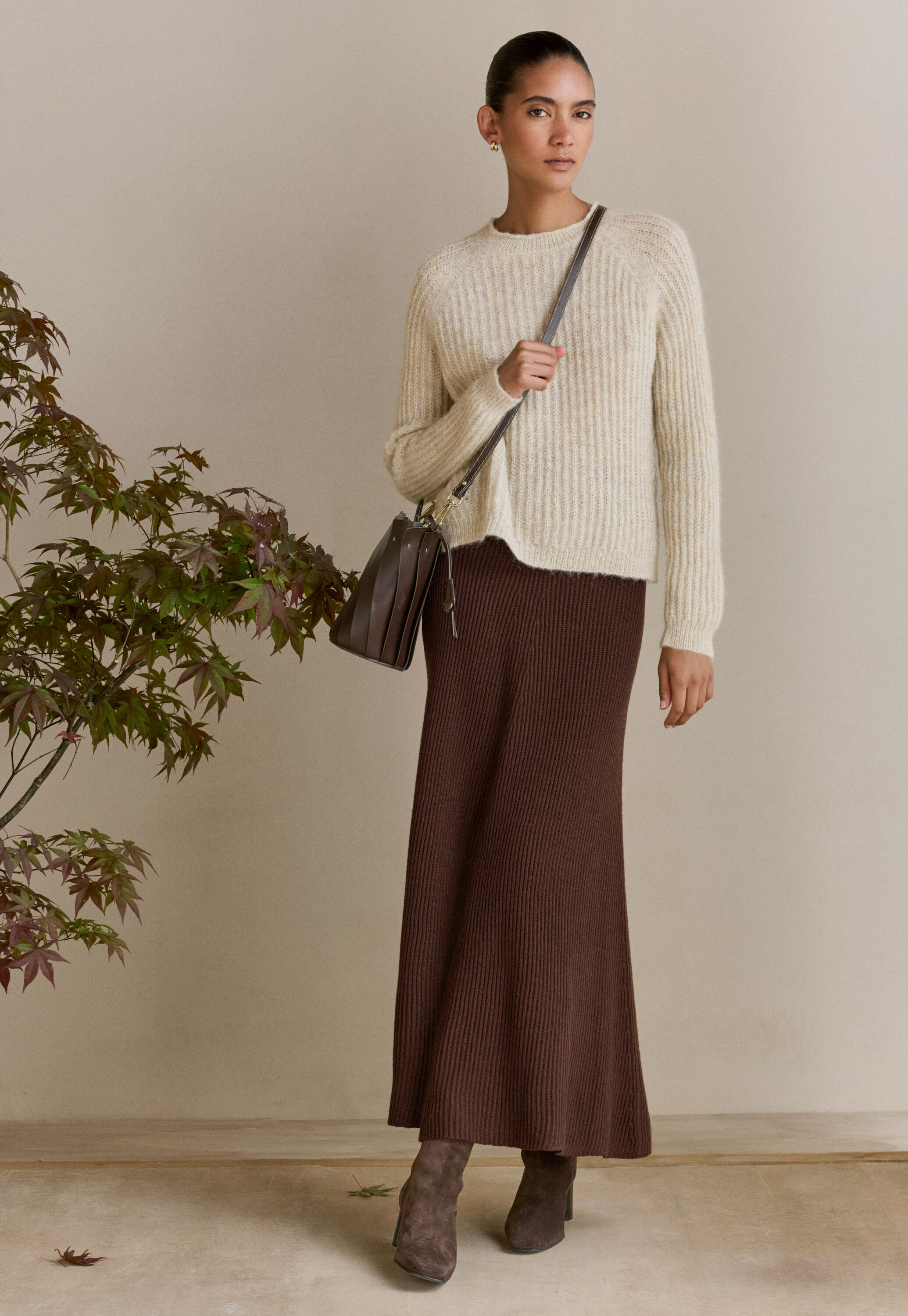 Knitted skirt