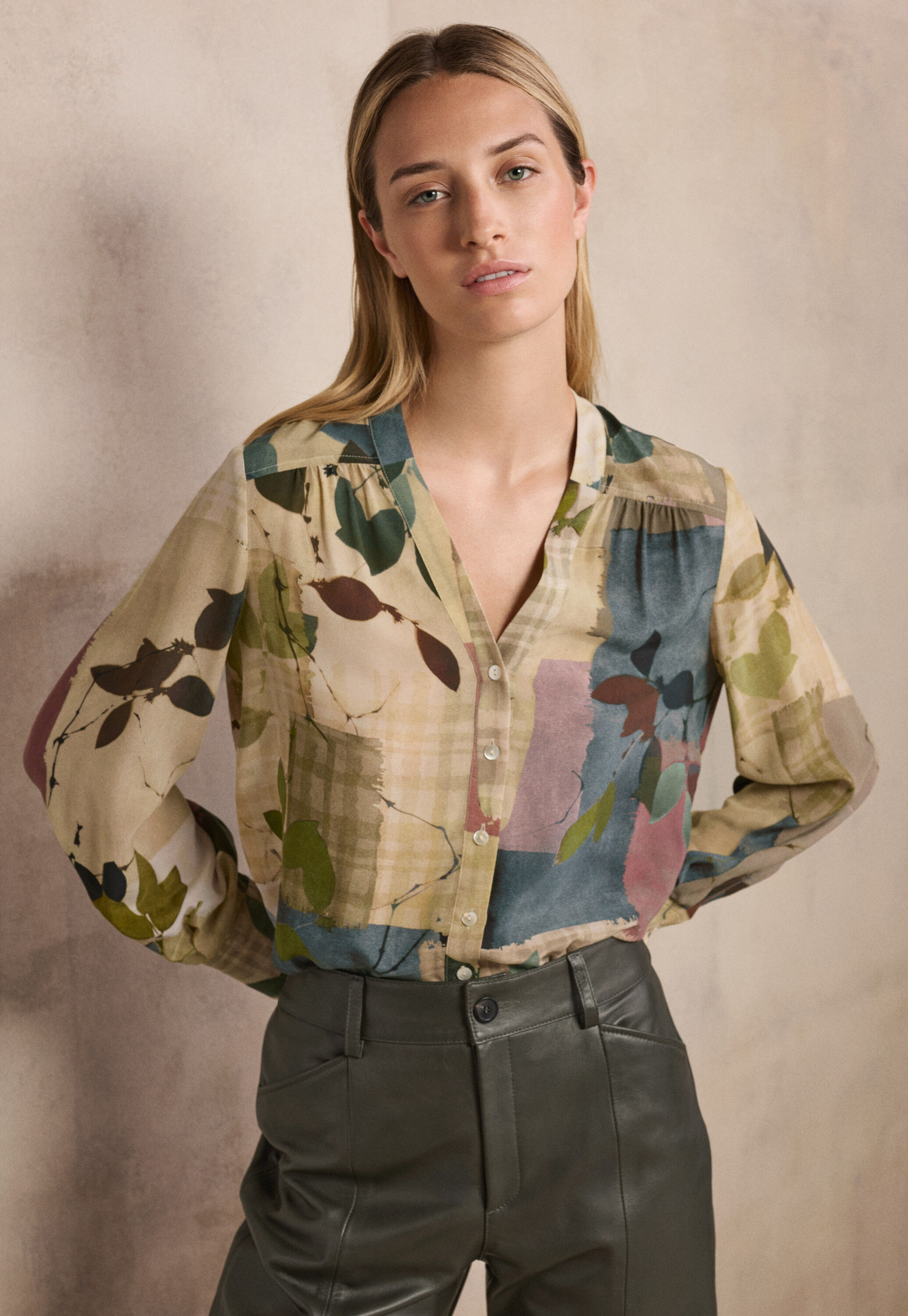 Printed blouse