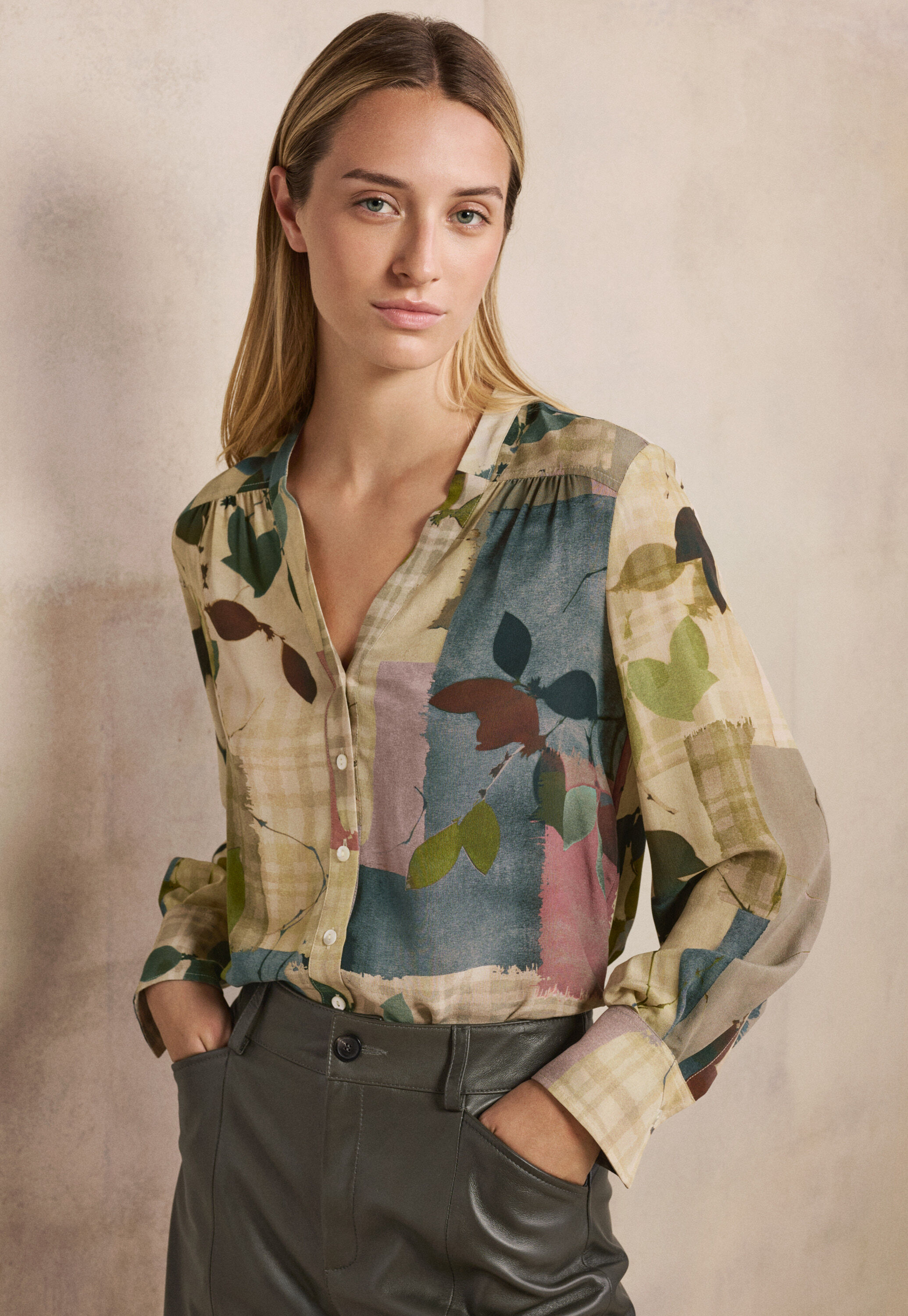 Printed blouse