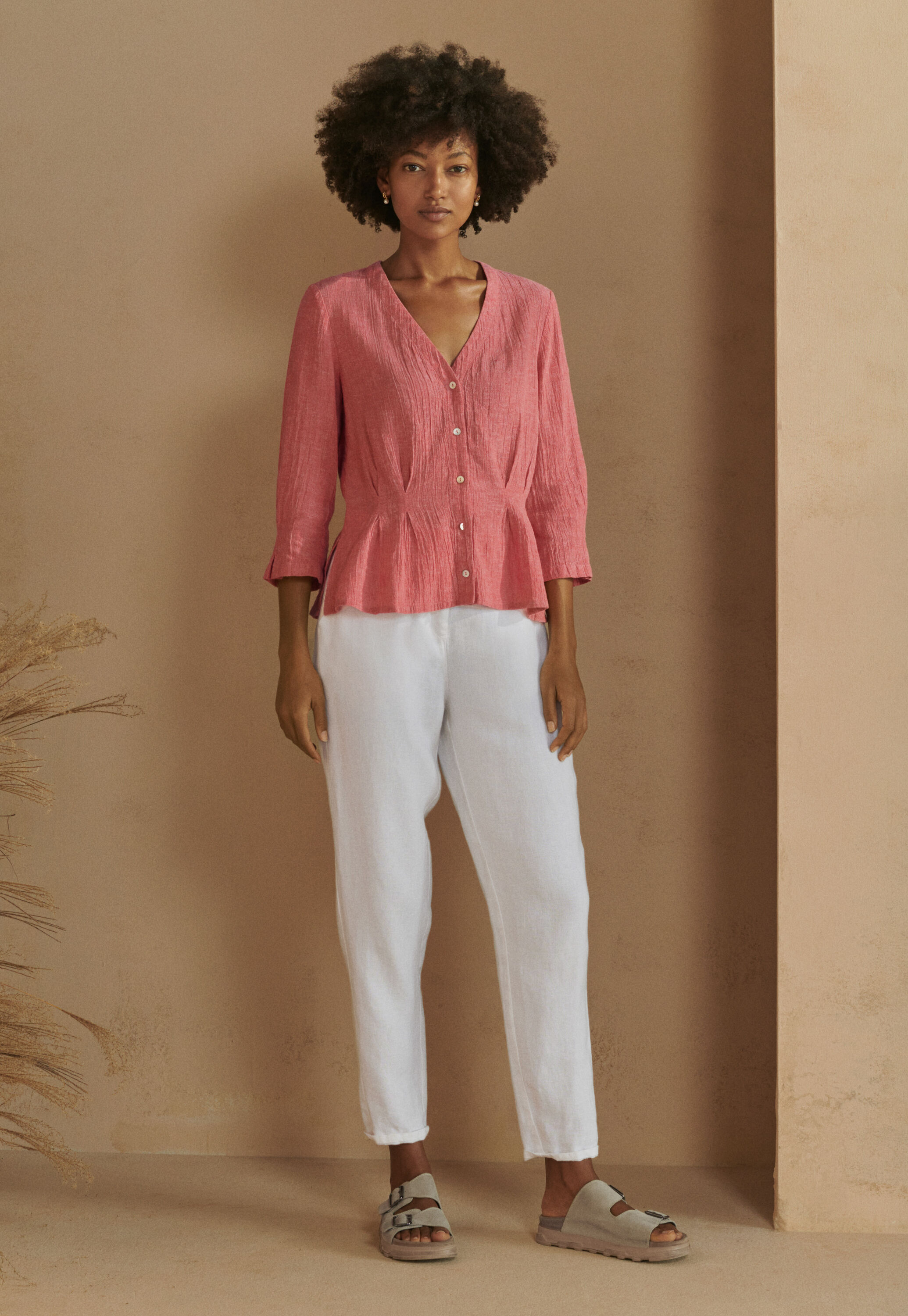 Tapered trousers