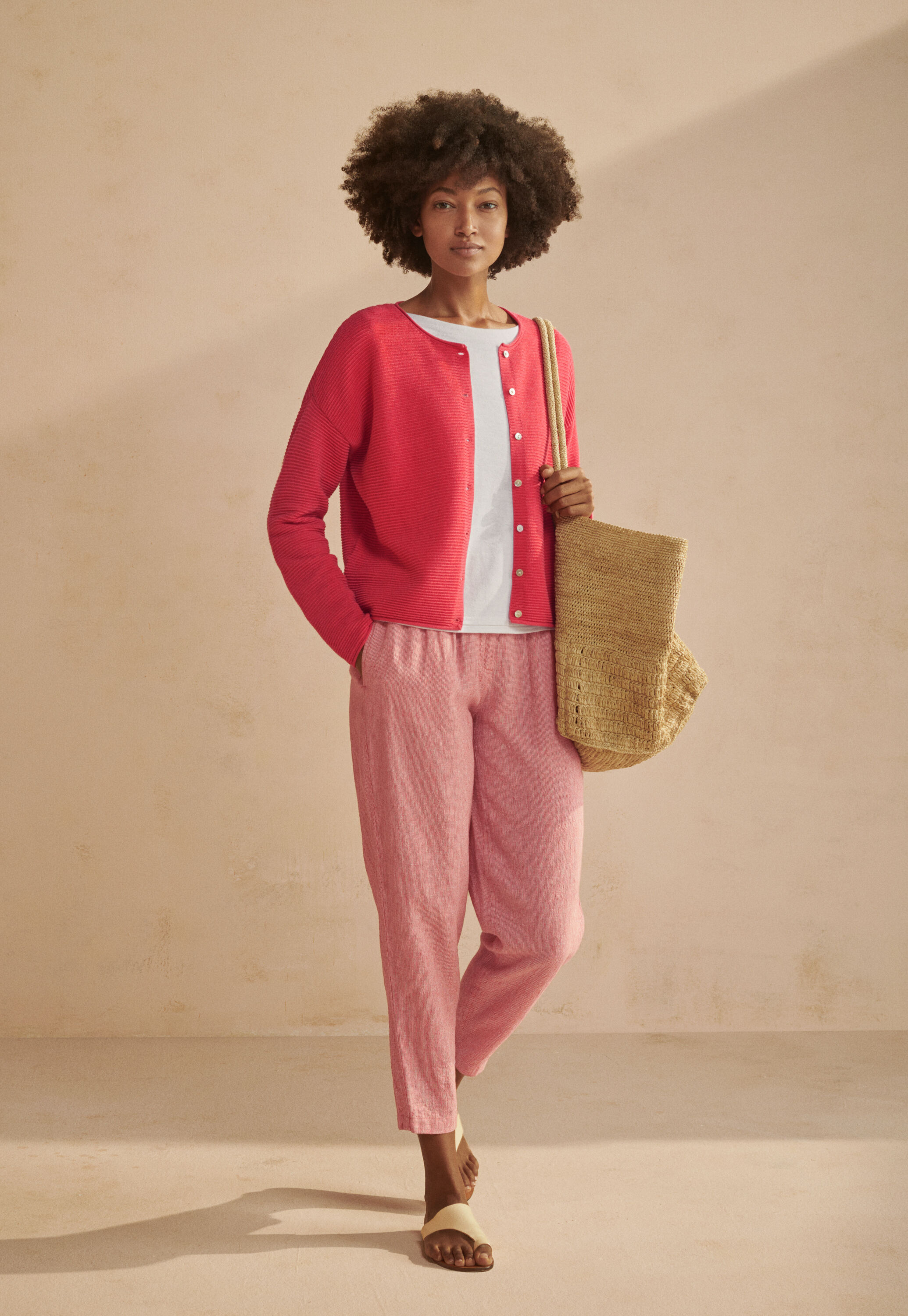 Tapered trousers