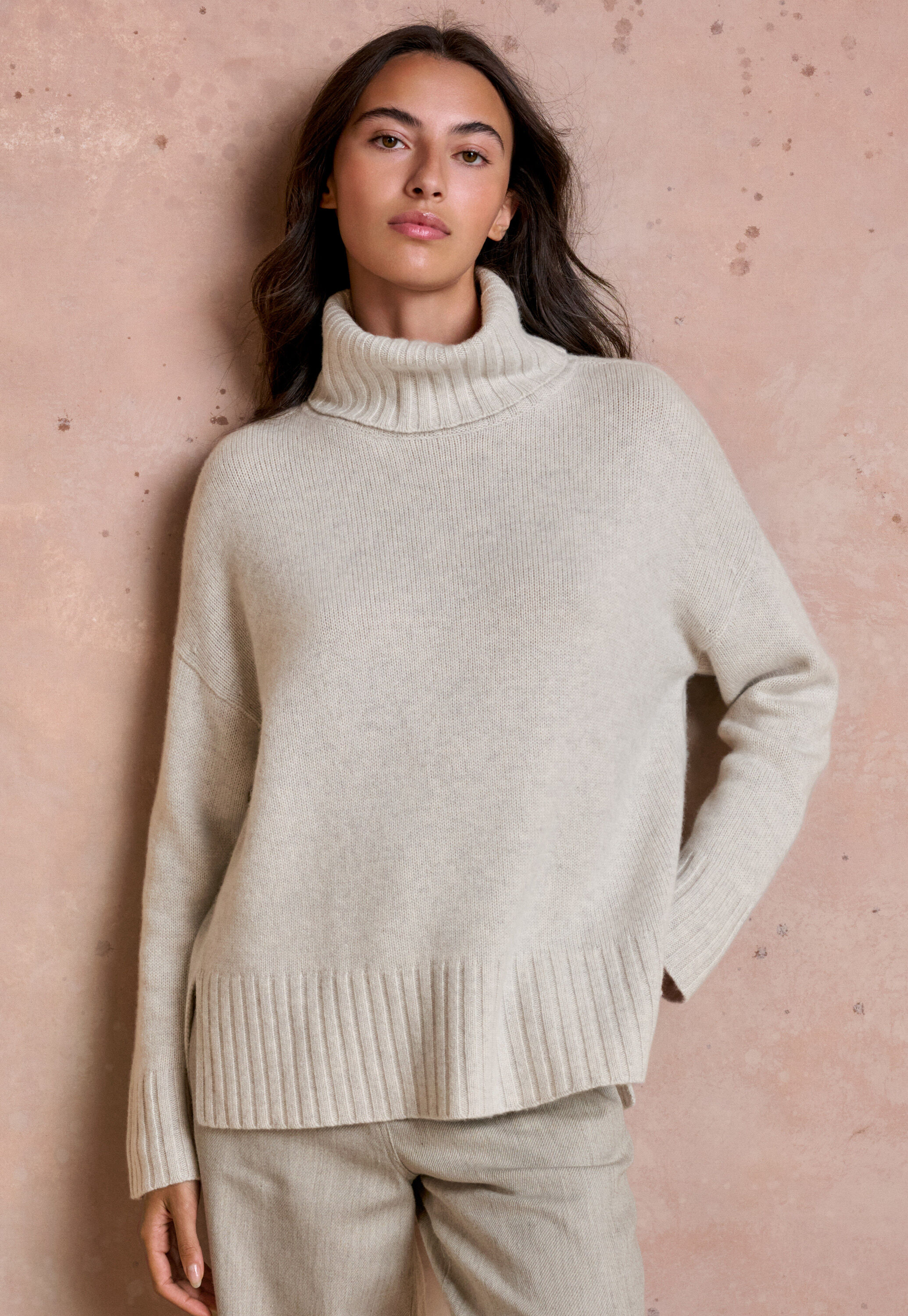 Roll-neck sweater