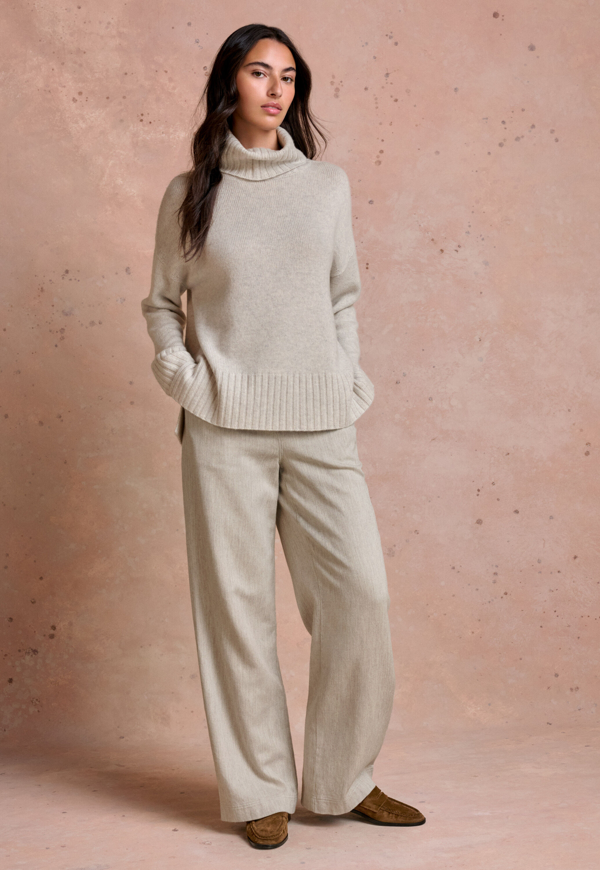 Roll-neck sweater