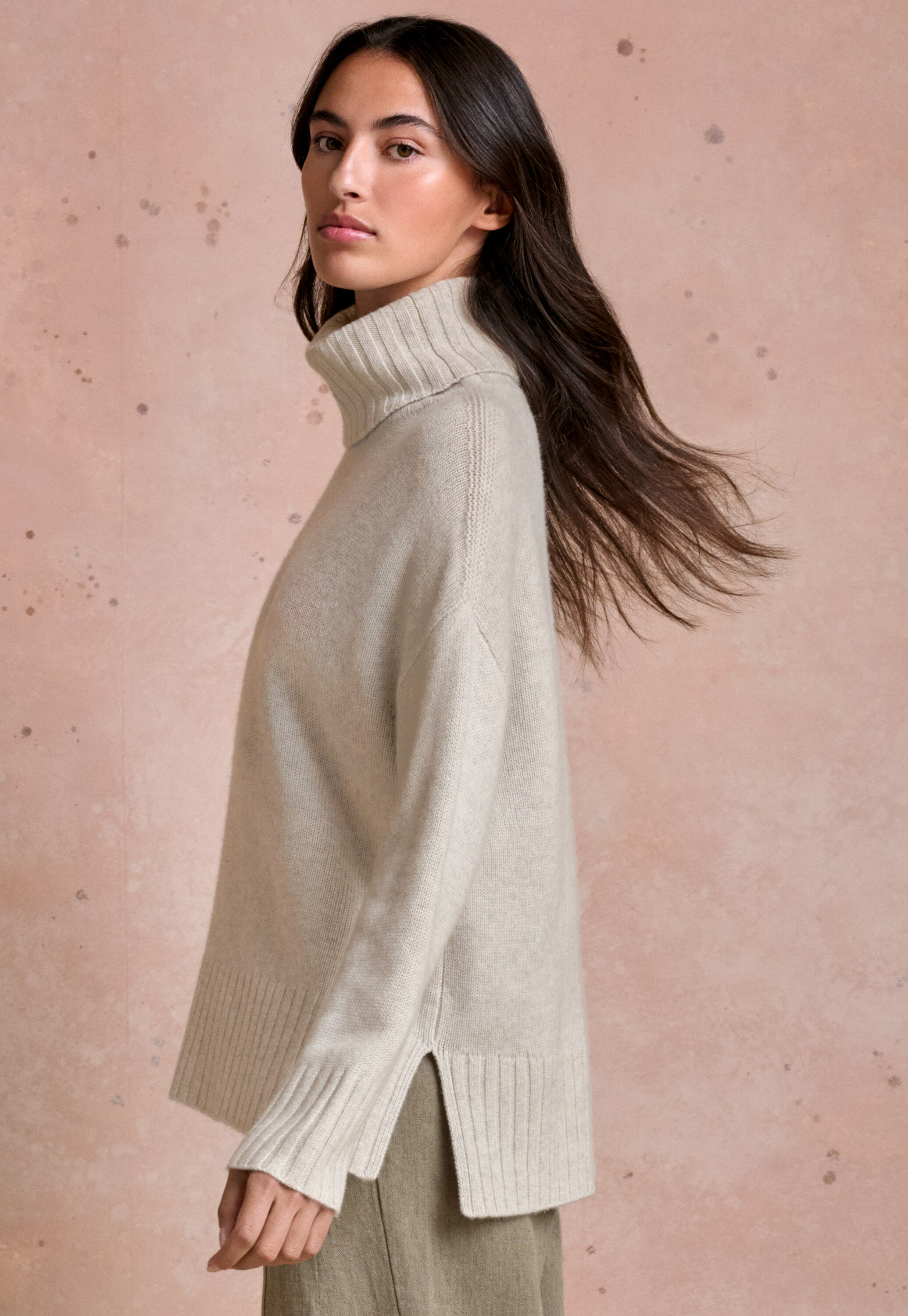 Roll-neck sweater