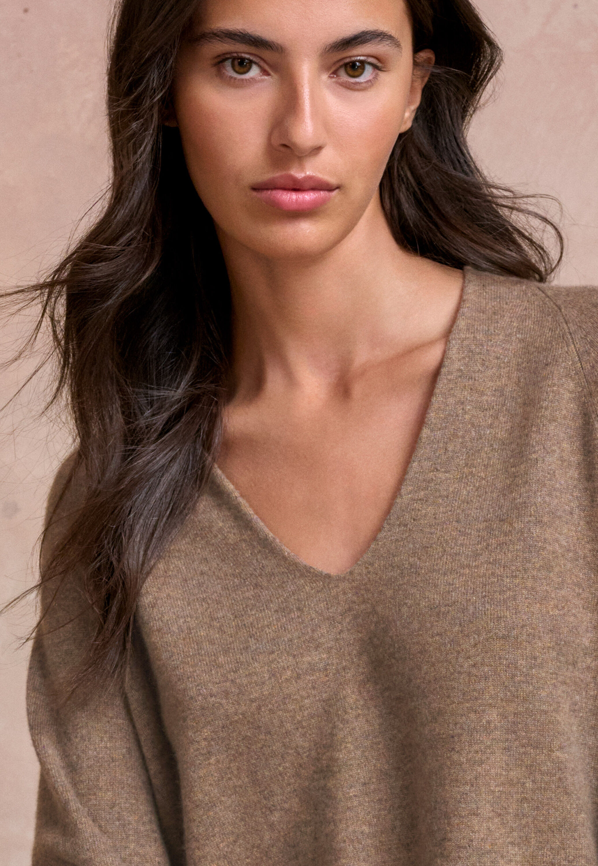 V-neck sweater