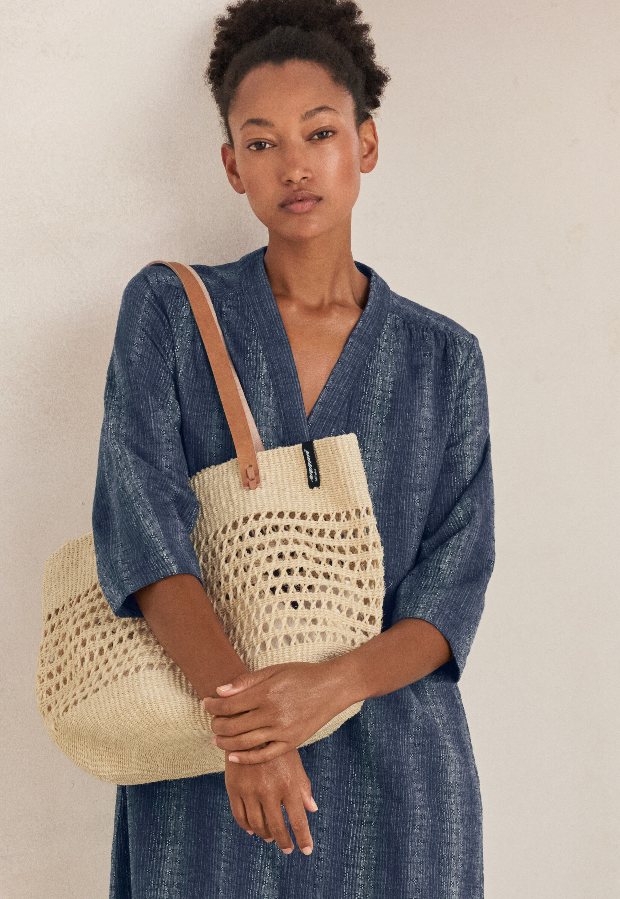 Button-through dress
