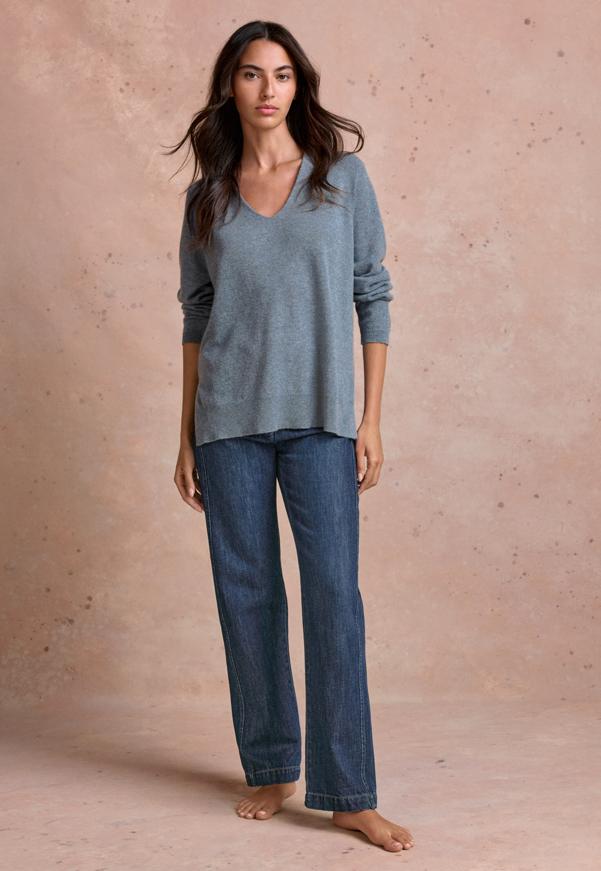 Slim-straight jeans