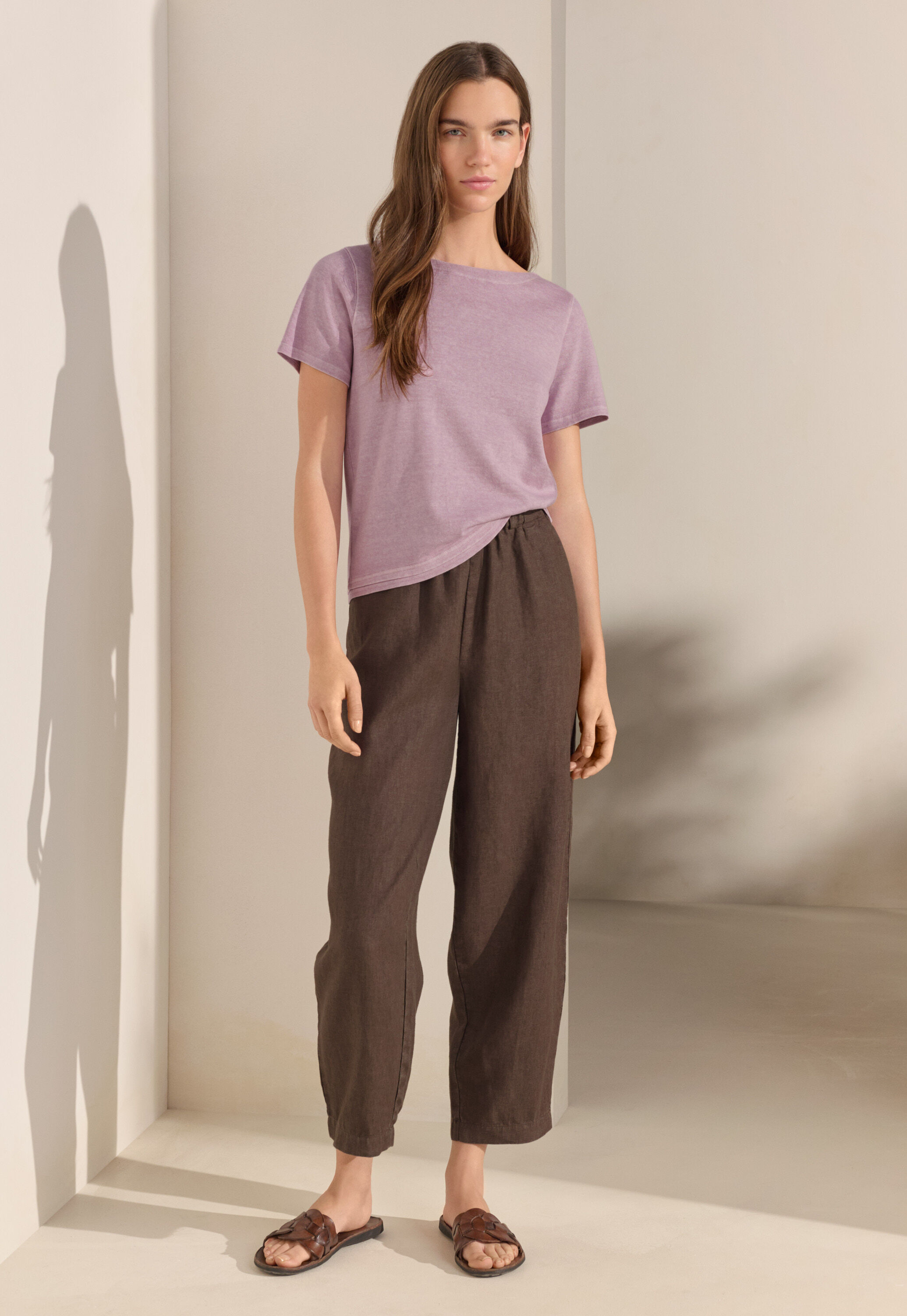 Garment-dyed overshirt